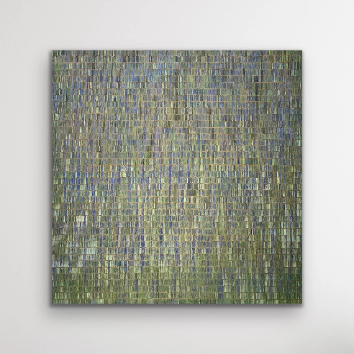 Moss Bronze,
Oil on canvas,
140 x 140cm