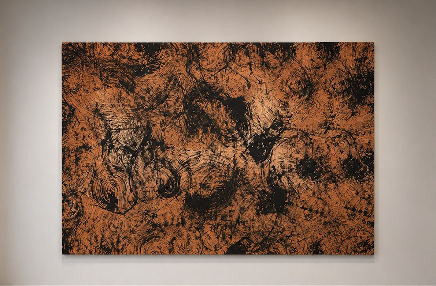 Terracotta murmurs
Raw Pigment & Acrylic On Canvas
200 x 170cm