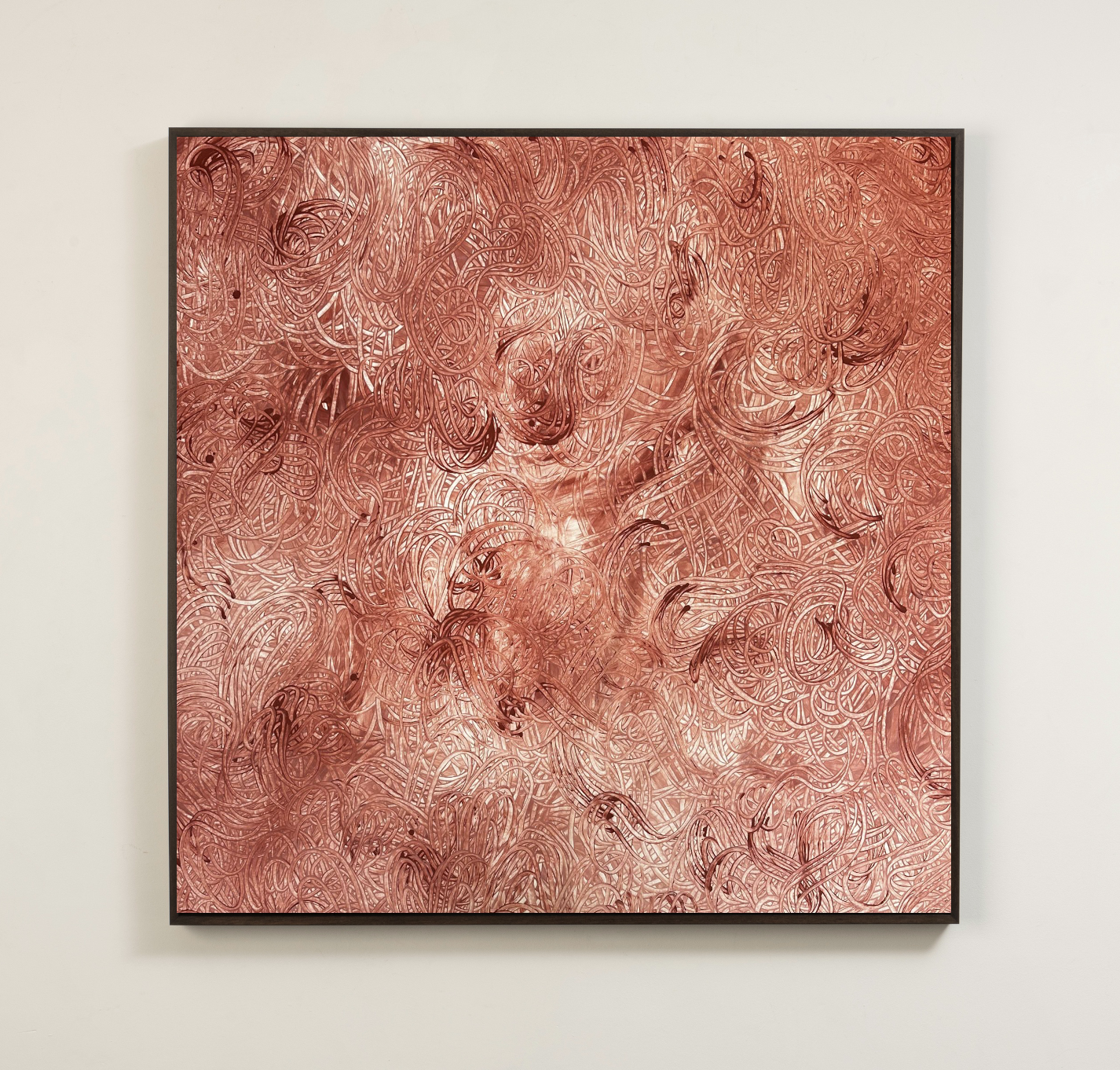 Free to Dance II’, mixed media on canvas, 160 x 160cm