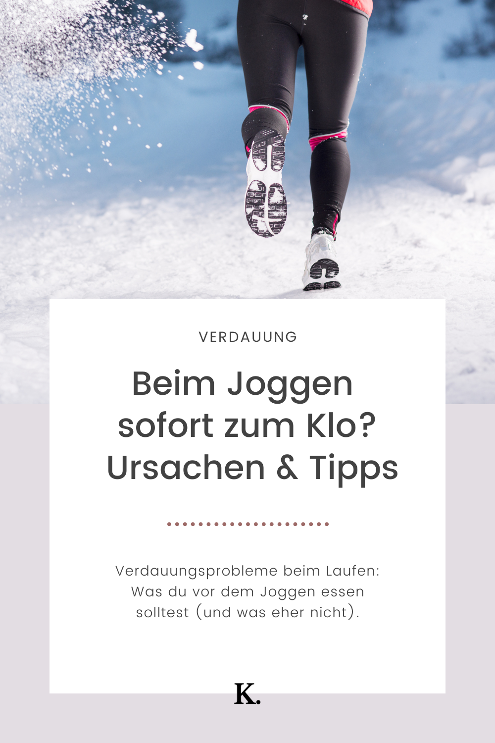 Ich muss beim Joggen sofort aufs Klo! Ursachen und Tipps für Bauchprobleme beim Laufen