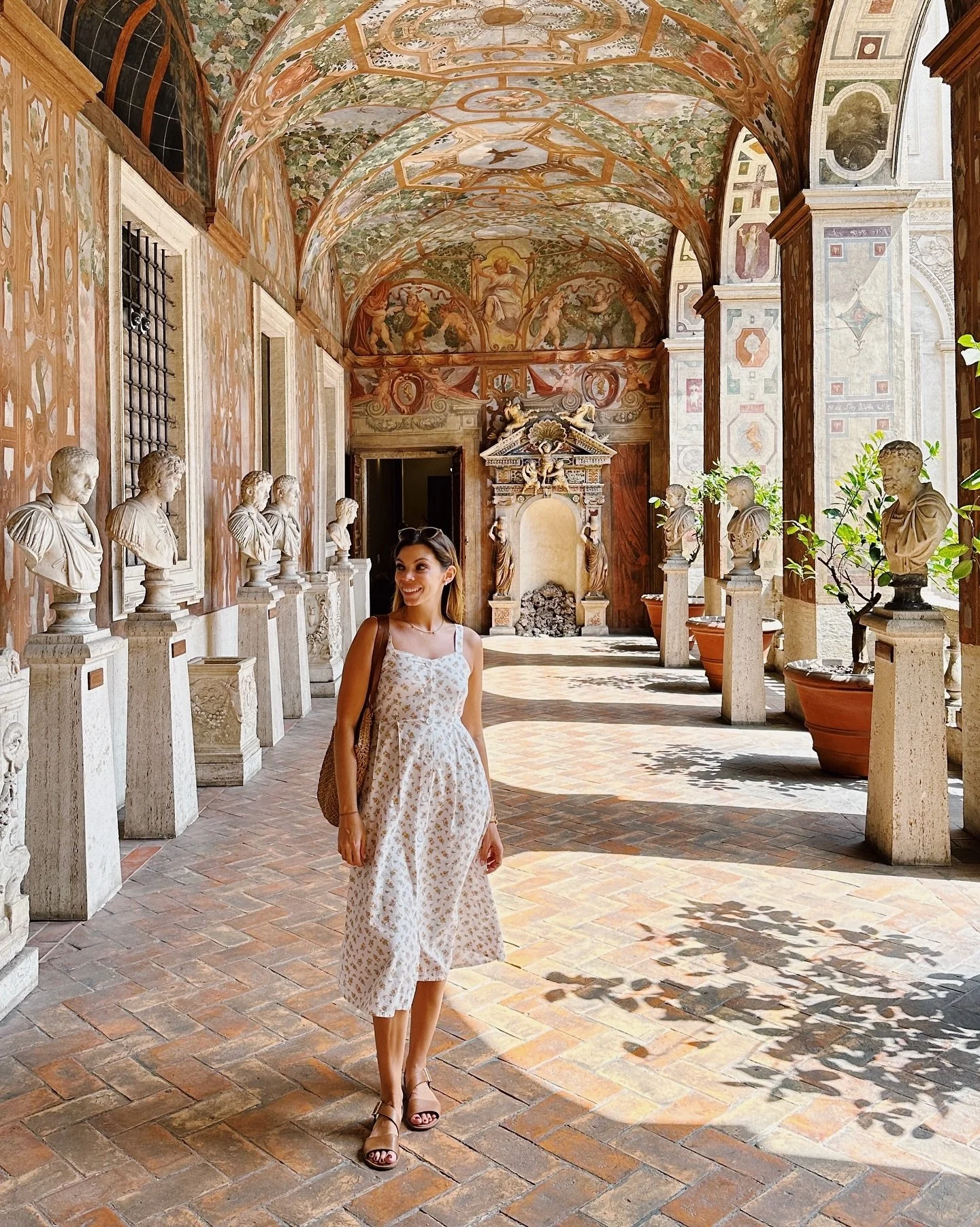 The most beautiful museum in Rome ✨
Tucked away just behind Piazza Navona, Palazzo Altemps is a haven away from the crowds. This 16th-century palazzo has a beautiful collection Greek and Roman sculptures once collected by noble Roman families. The r