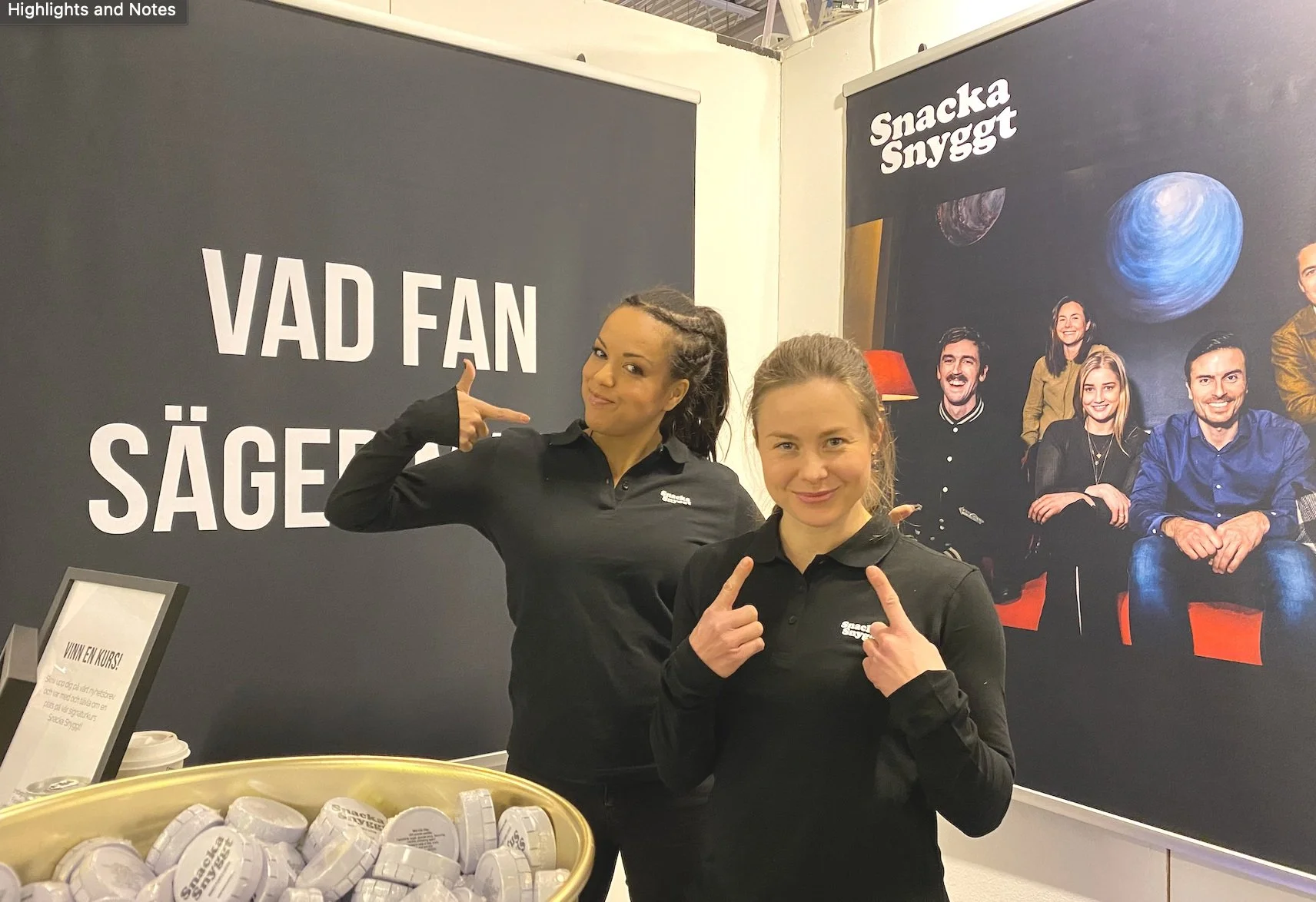Snacka Snyggt & Elaine Eksvärd
