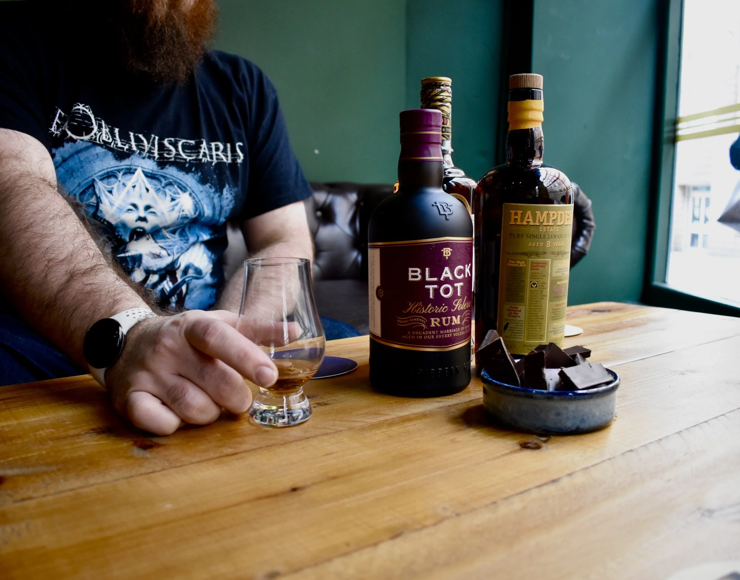 Rum and Chocolate Tasting