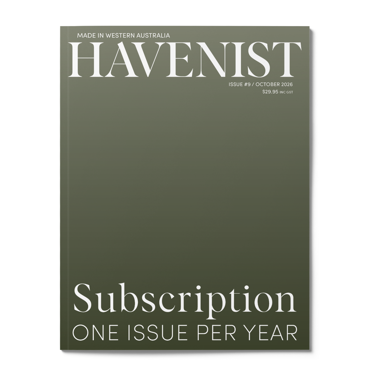 Annual Subscription