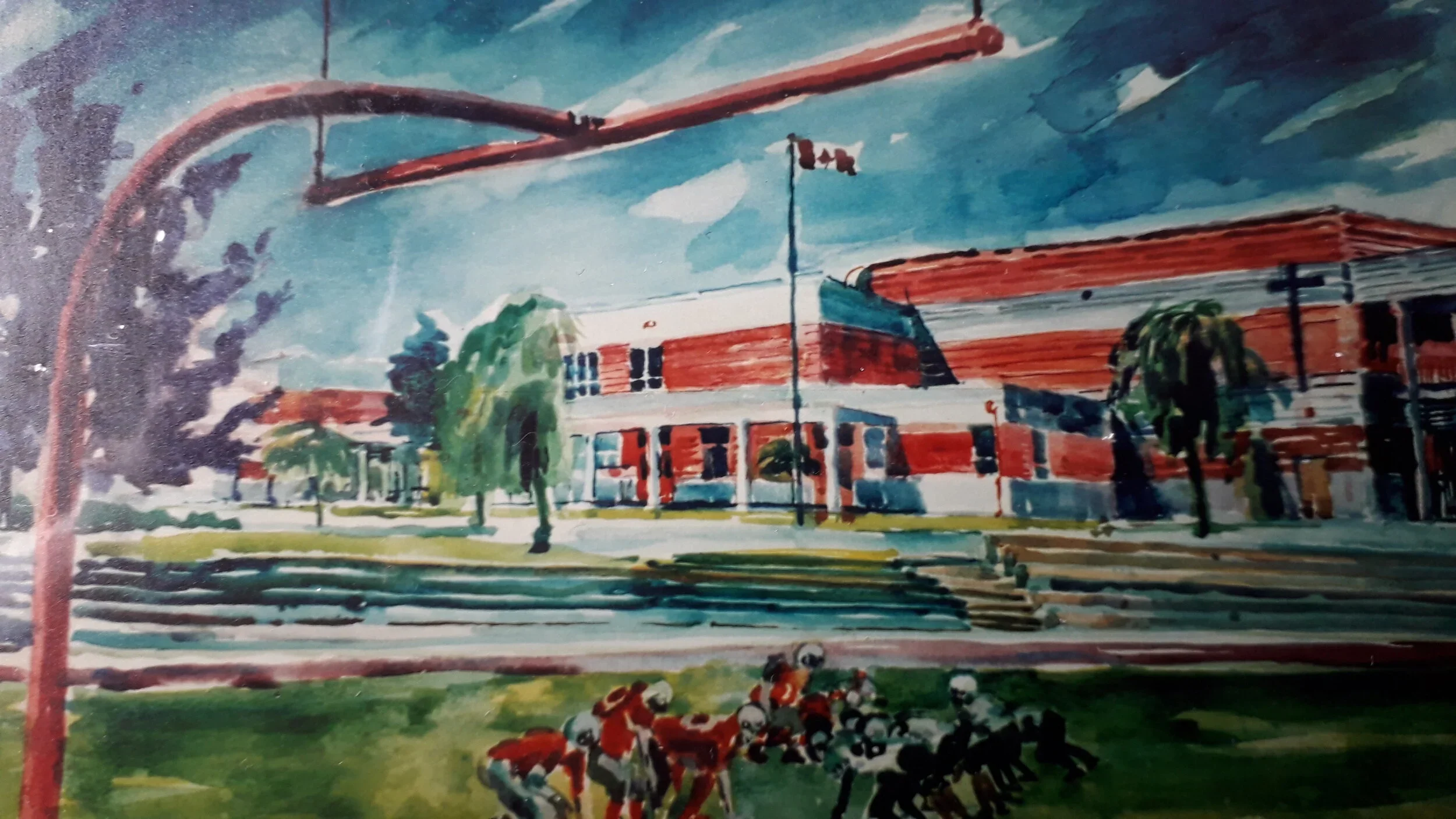 American Football in Surrey, Vancouver BC, Canada