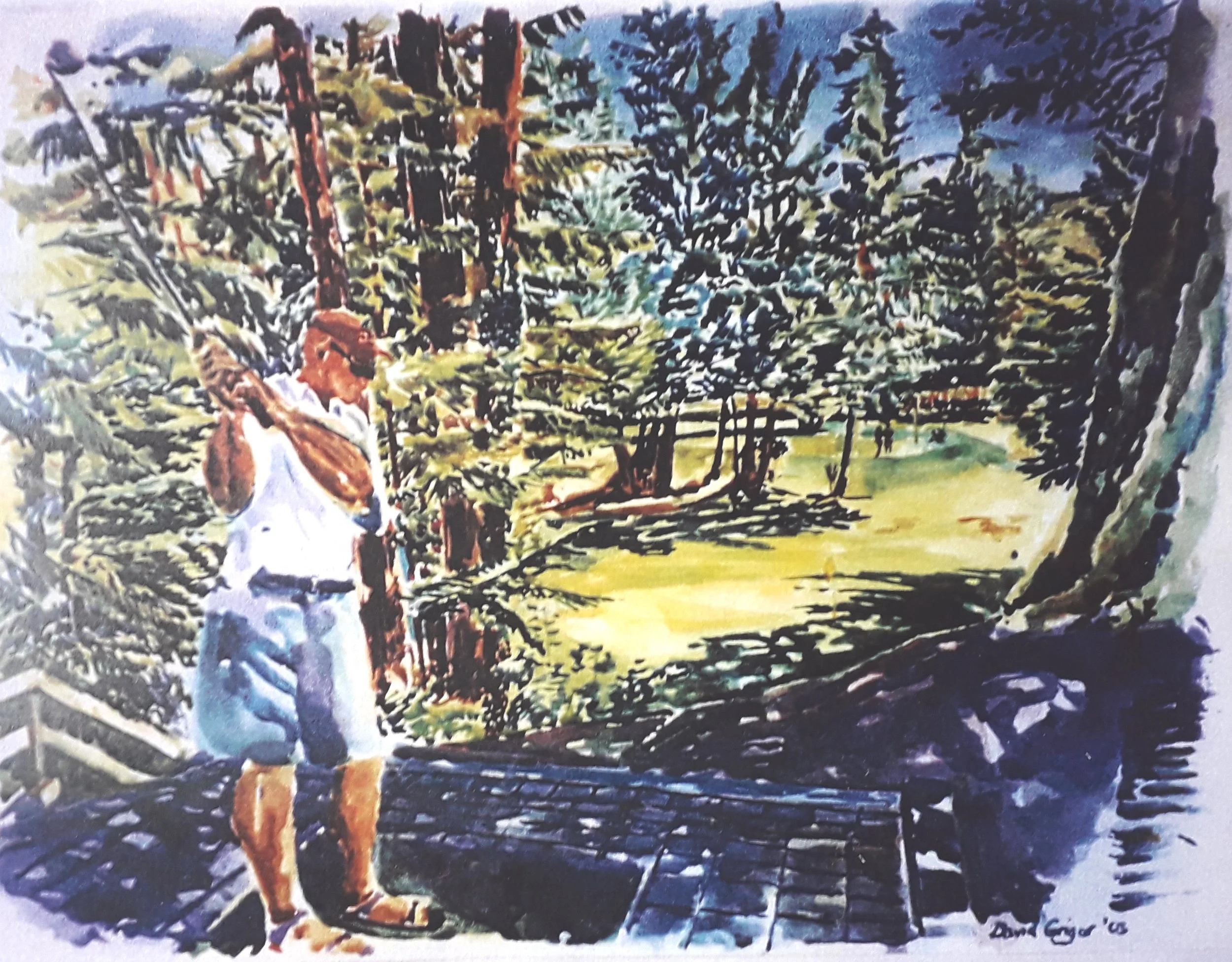 Murdo Frazer putting course