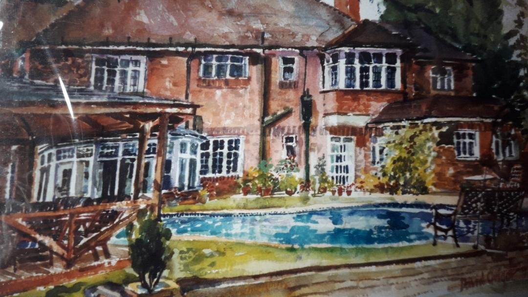 Garden in Bromley, London UK