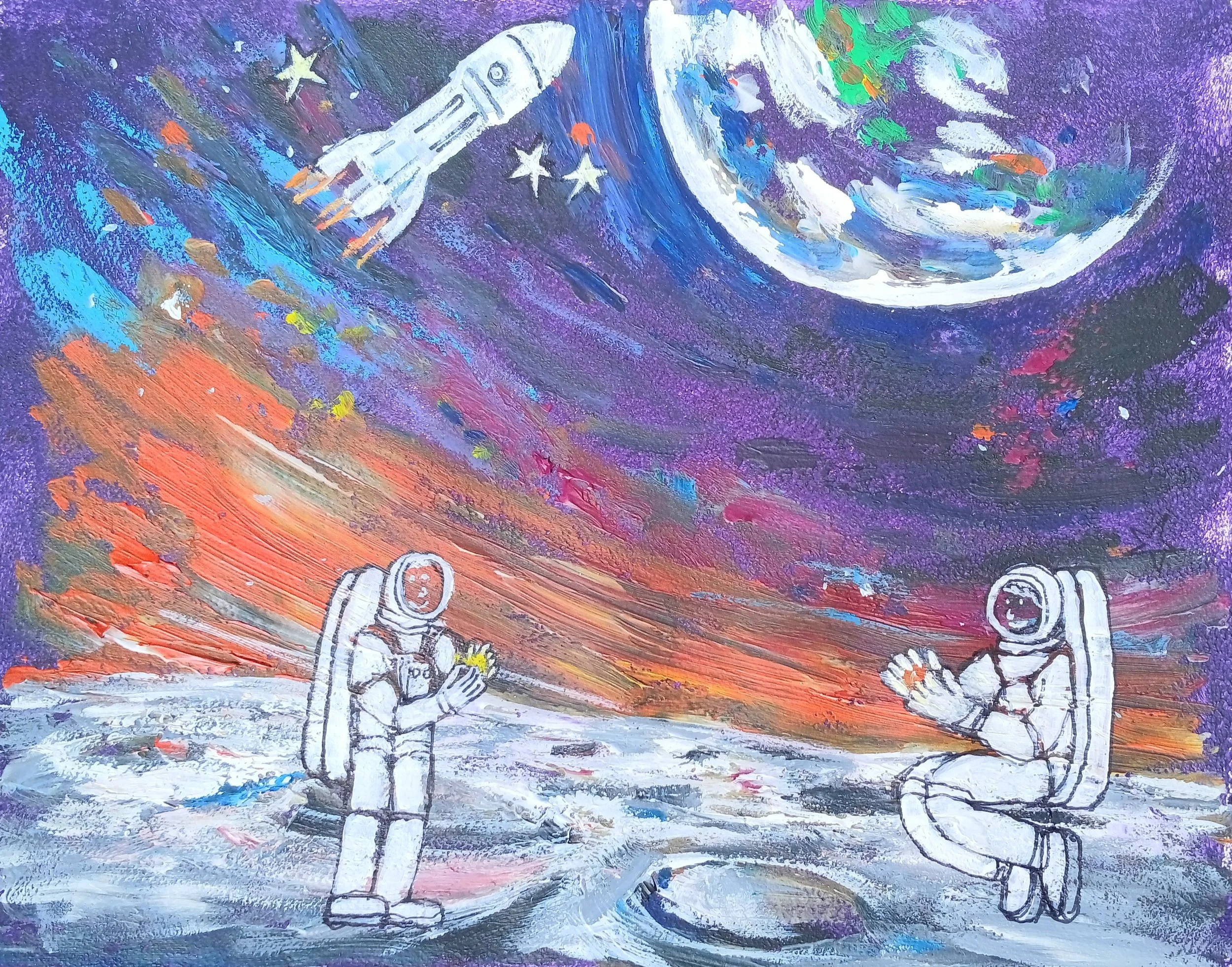 Mission to the Moon - Front Cover