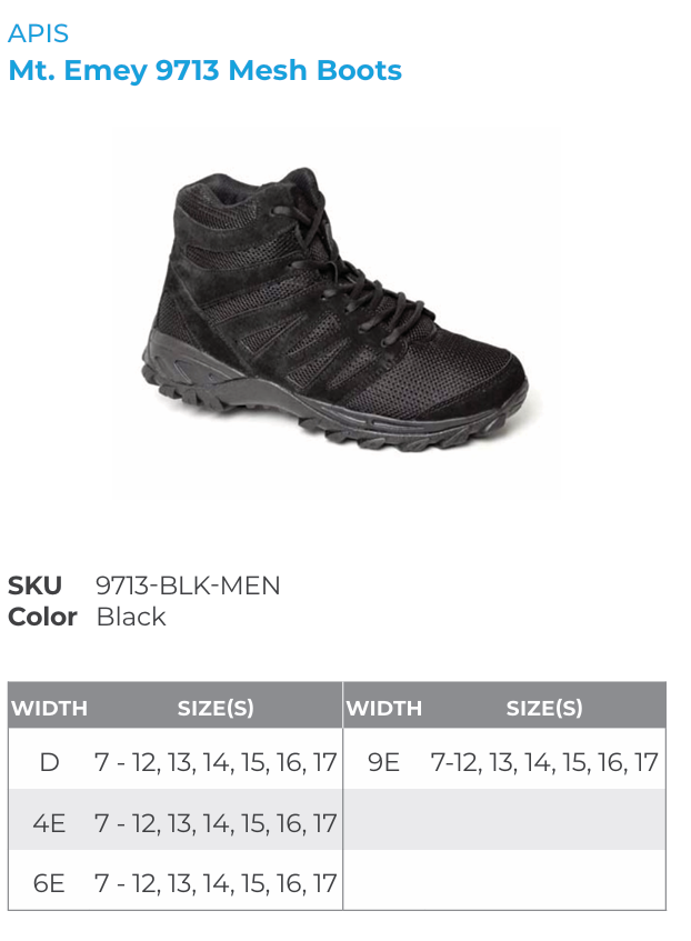 M apis mesh boots.png