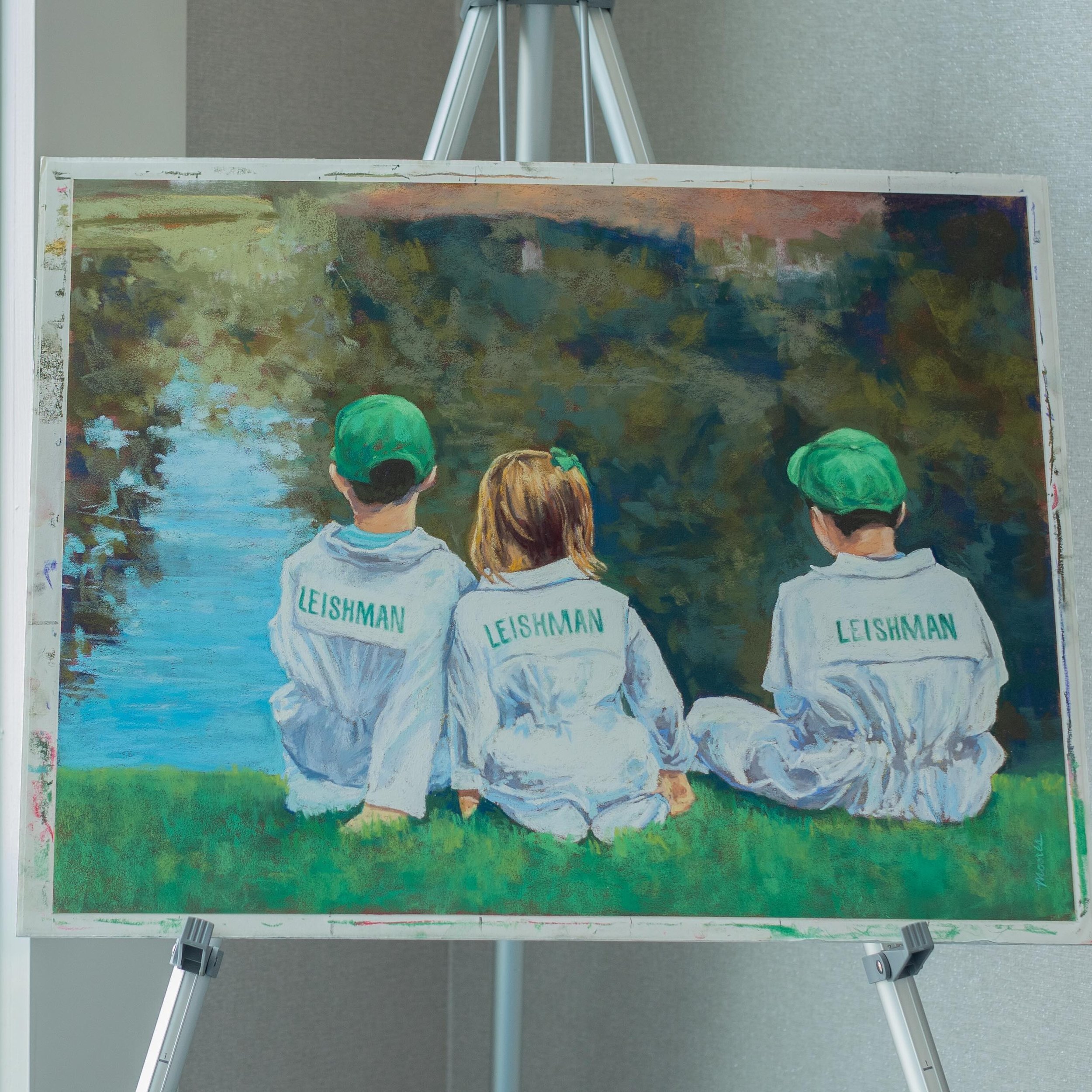 The perfect time to reshare this tremendous gift mother of Sepsis survivor, and artist @Marymooresfineart painted for @audreyleishman at our golf and gala event last year.

Don&rsquo;t forget to enter our Masters Swag Giveaway. {See prior post for de