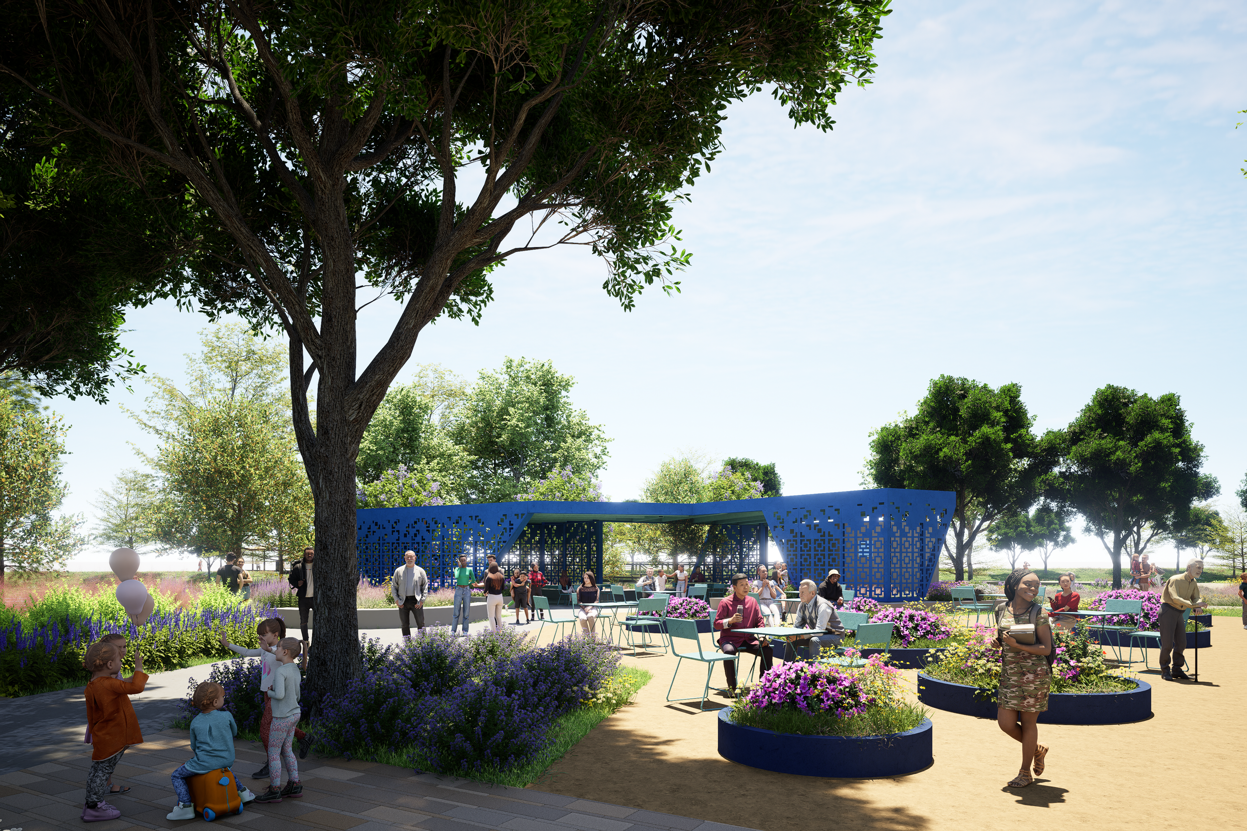 Shaded Spaces for Community Connection