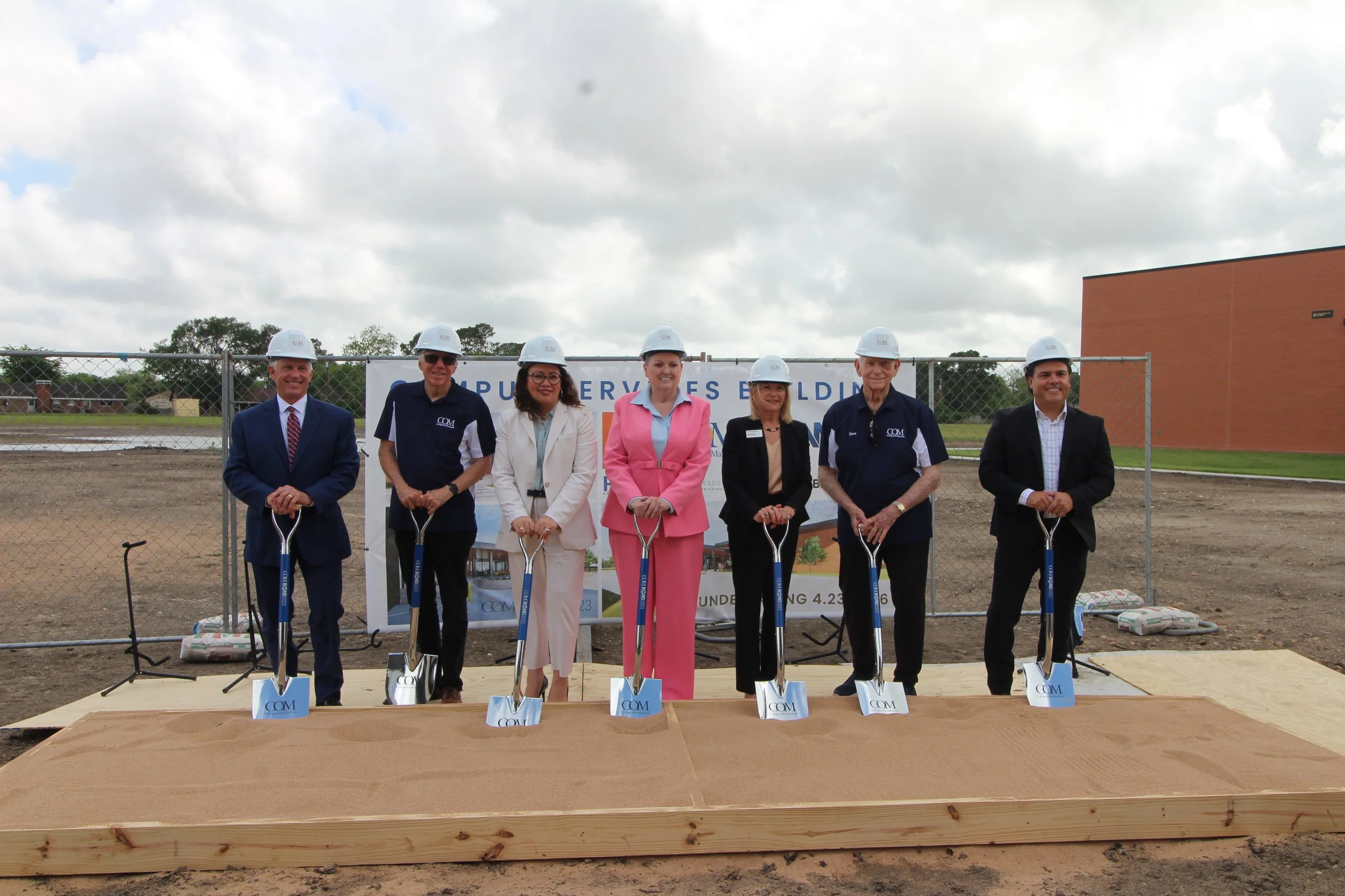 Building the Backbone of Campus Operations: COM Breaks Ground on New Services Facility