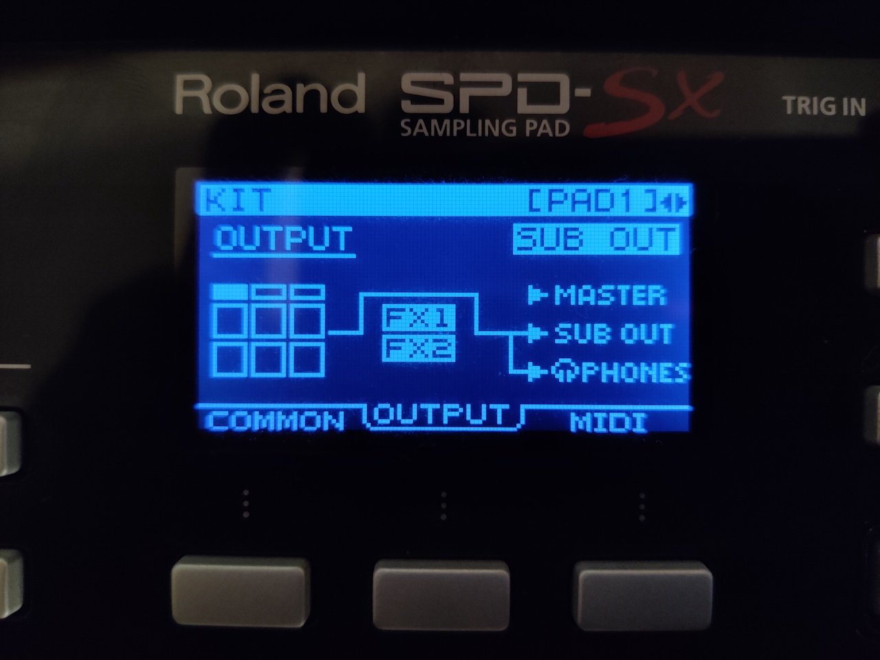 SPD-SX Route Output