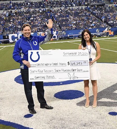 Colts and Irsay Family pledge donation to United Way