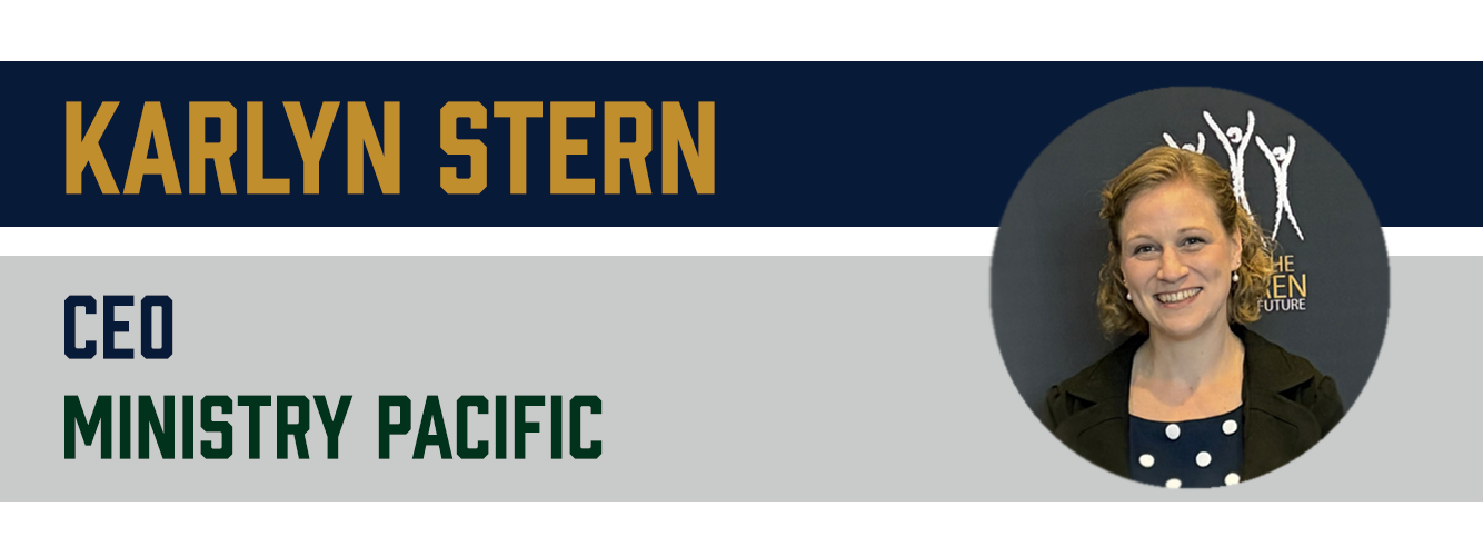 Karlyn Stern, of Ministry Pacific, is the presenter of this webinar on nonprofit and church risk management.