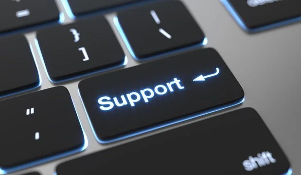 Support button on keyboard