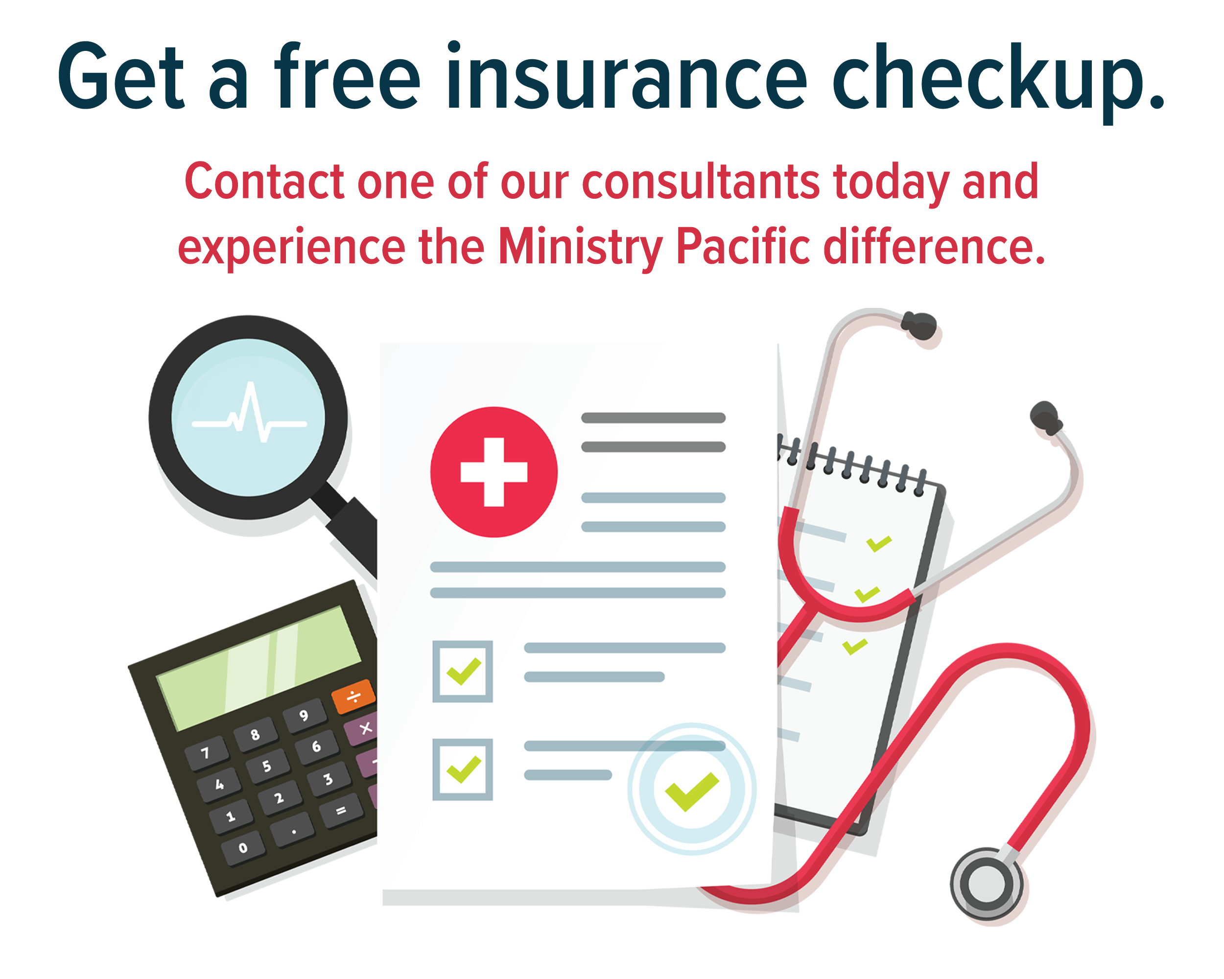 Ministry Pacific offers a free insurance checkup to churches, houses of worship and nonprofits who want to assess the value of their liability and property coverage.