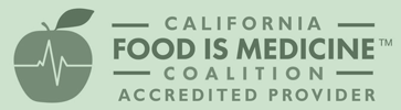 California Food is Medicine Coalition logo.