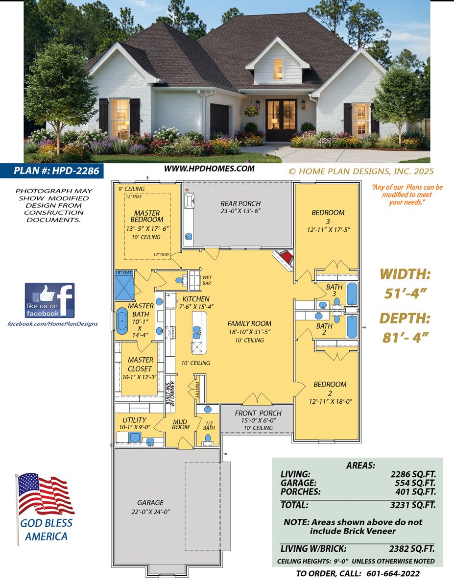 Home Plan Design #2286