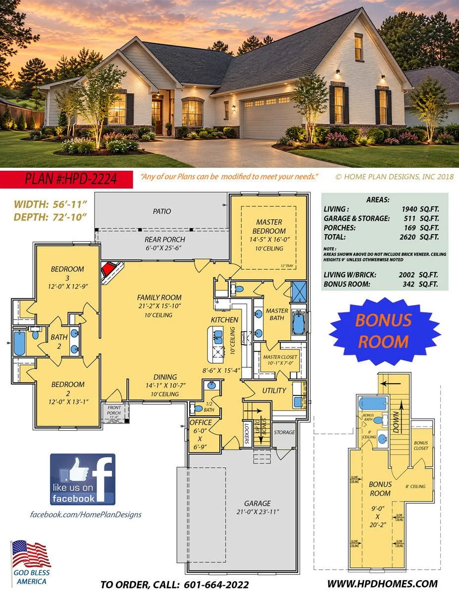 Home Plan Design #2224