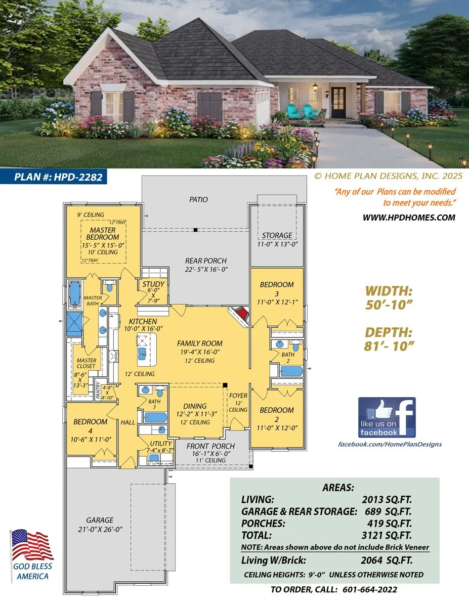 Home Plan Design #2282