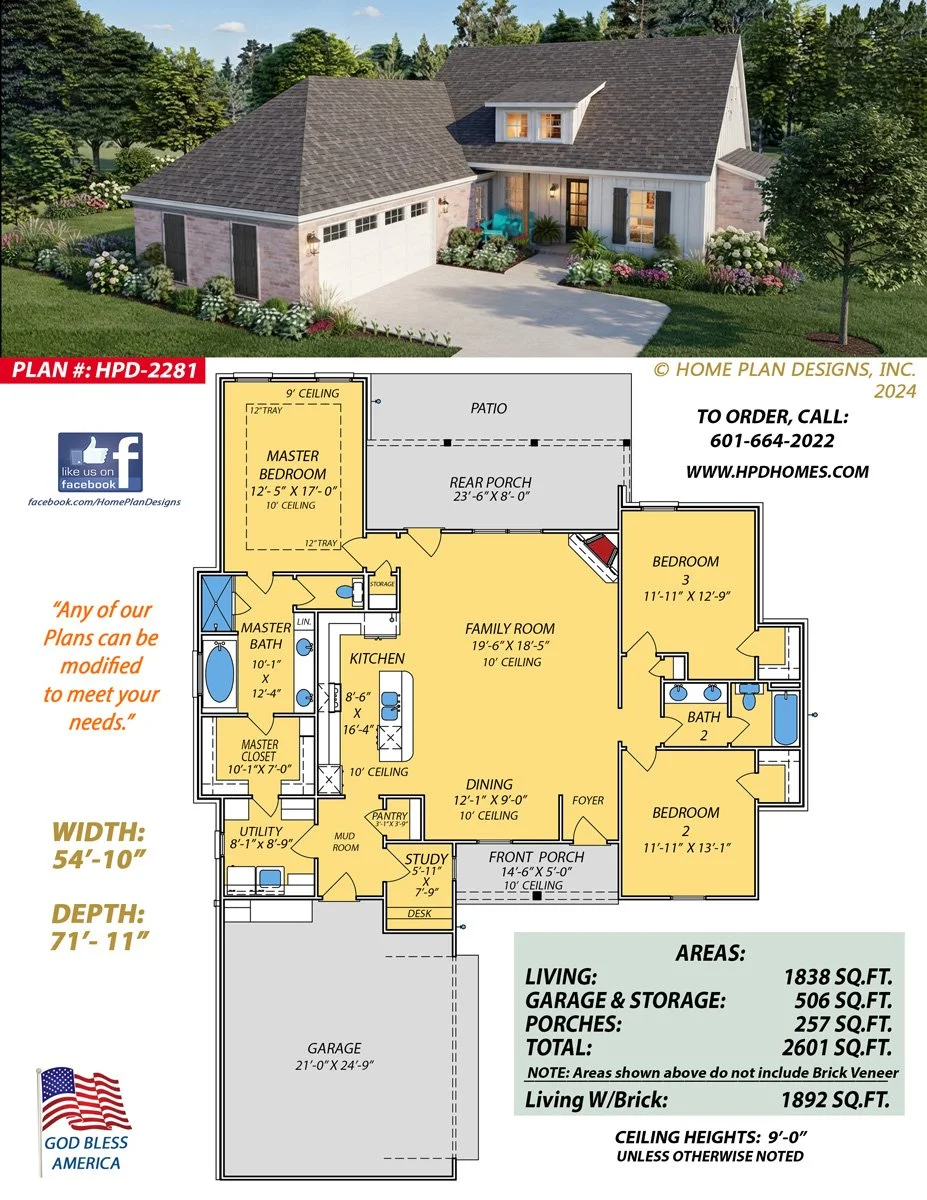 Home Plan Design #2281