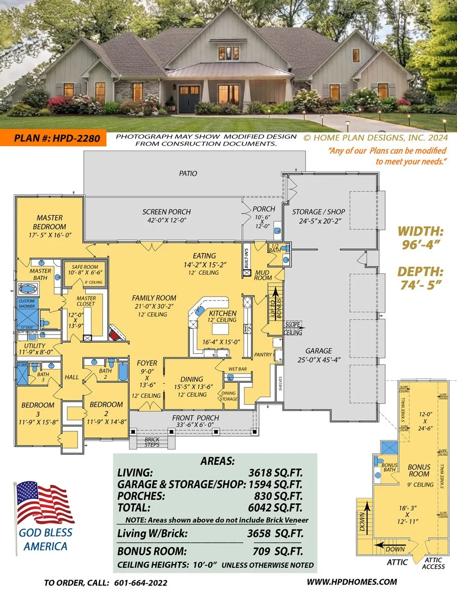 Home Plan Design #2280