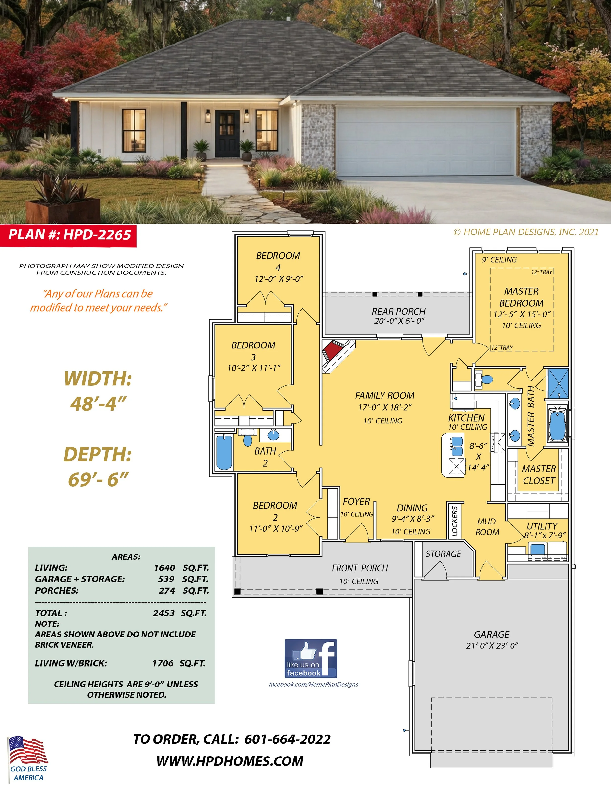 Home Plan Design #2265