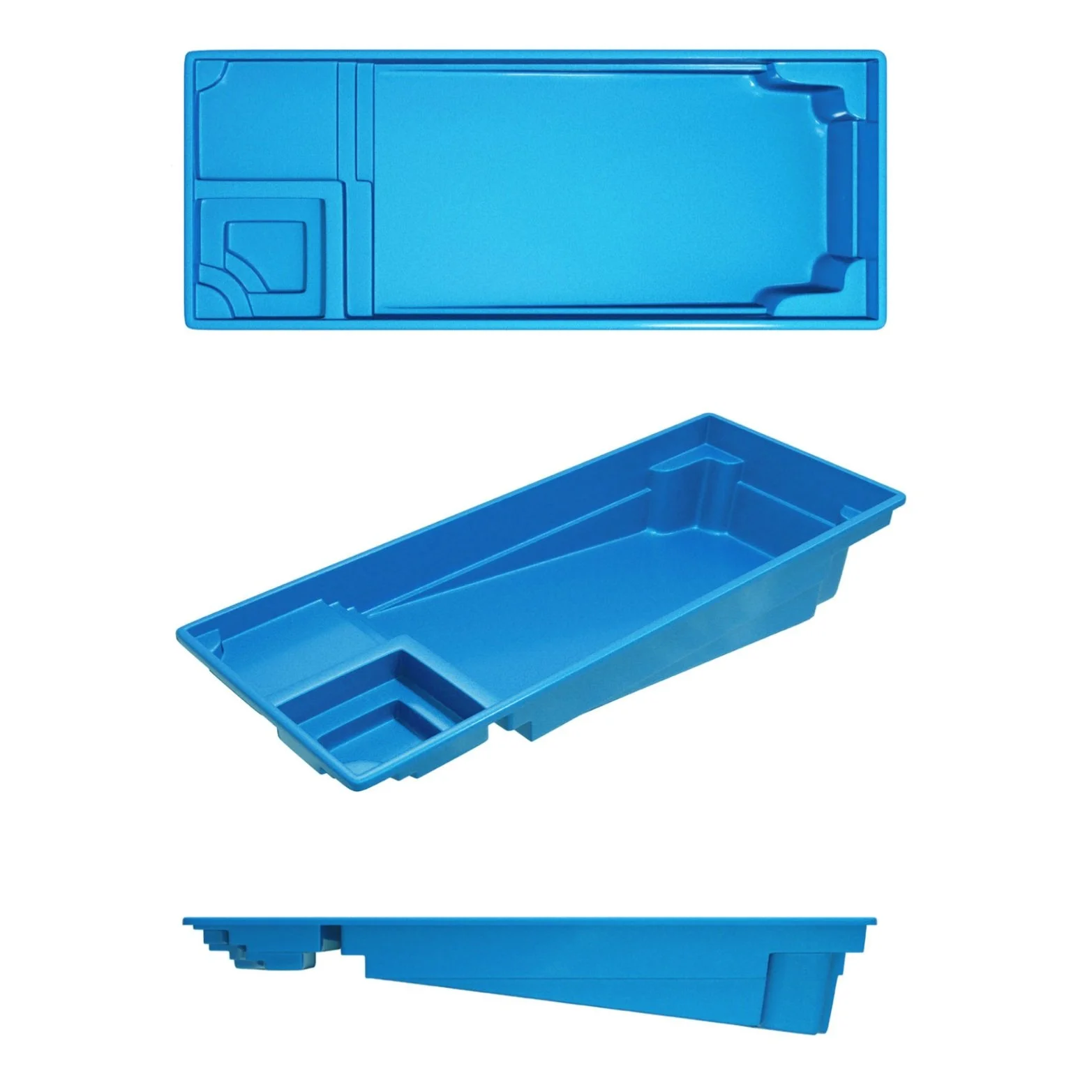 FullSize Fiberglass Pools Nashville — Palmingo Pools Plunge Pools