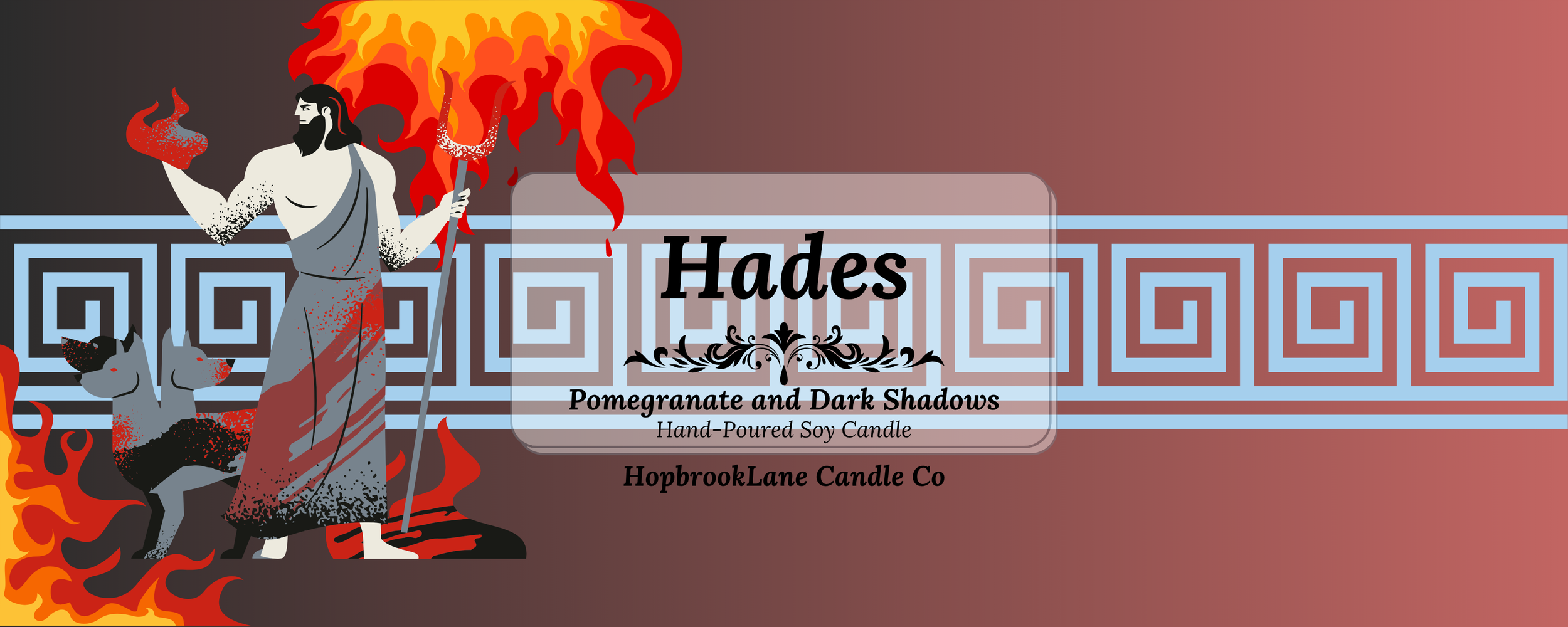 Hades Candle - Greek Gods