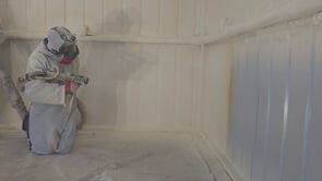 Spraying foam 2
