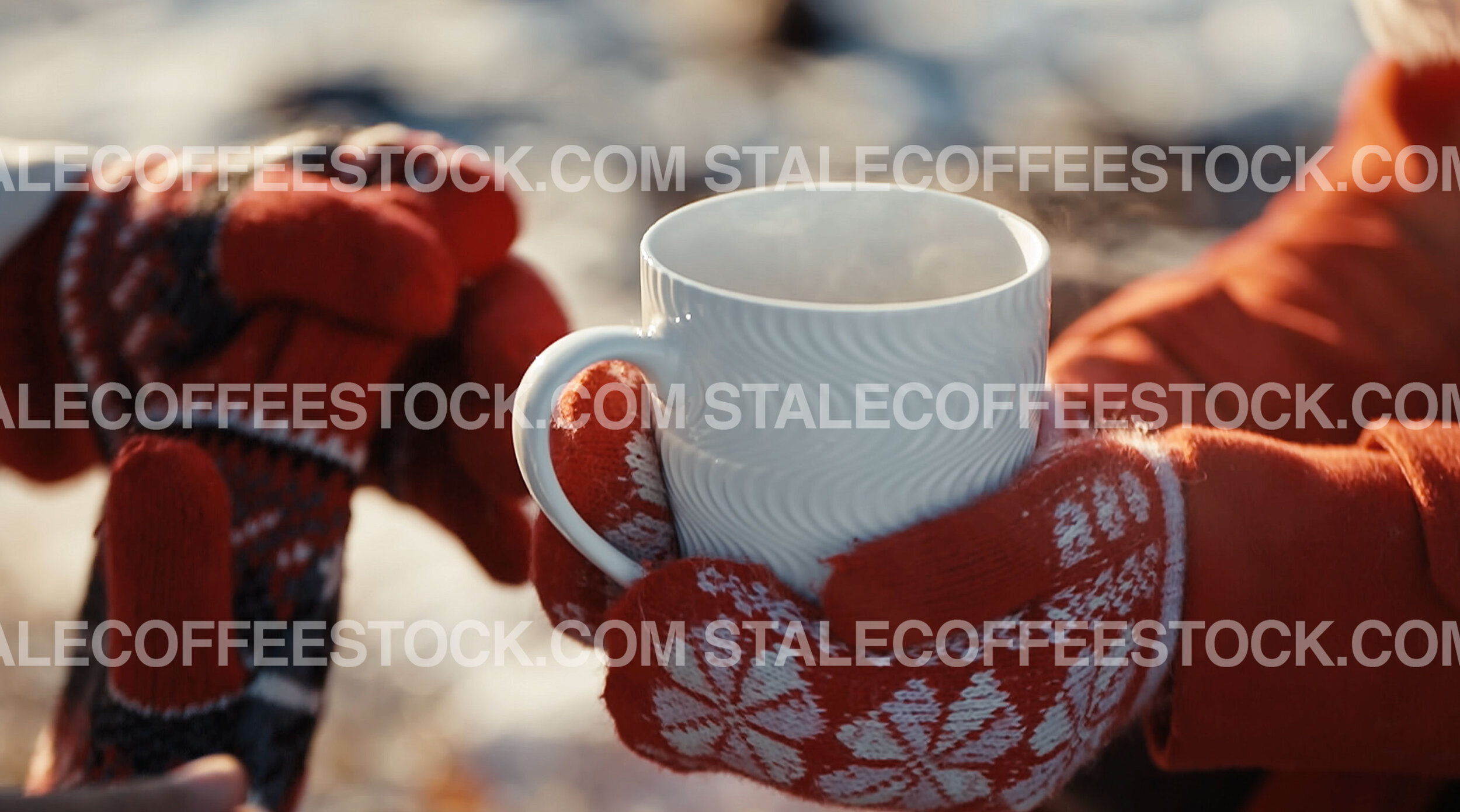Human Hands Being by Coffee Mug —