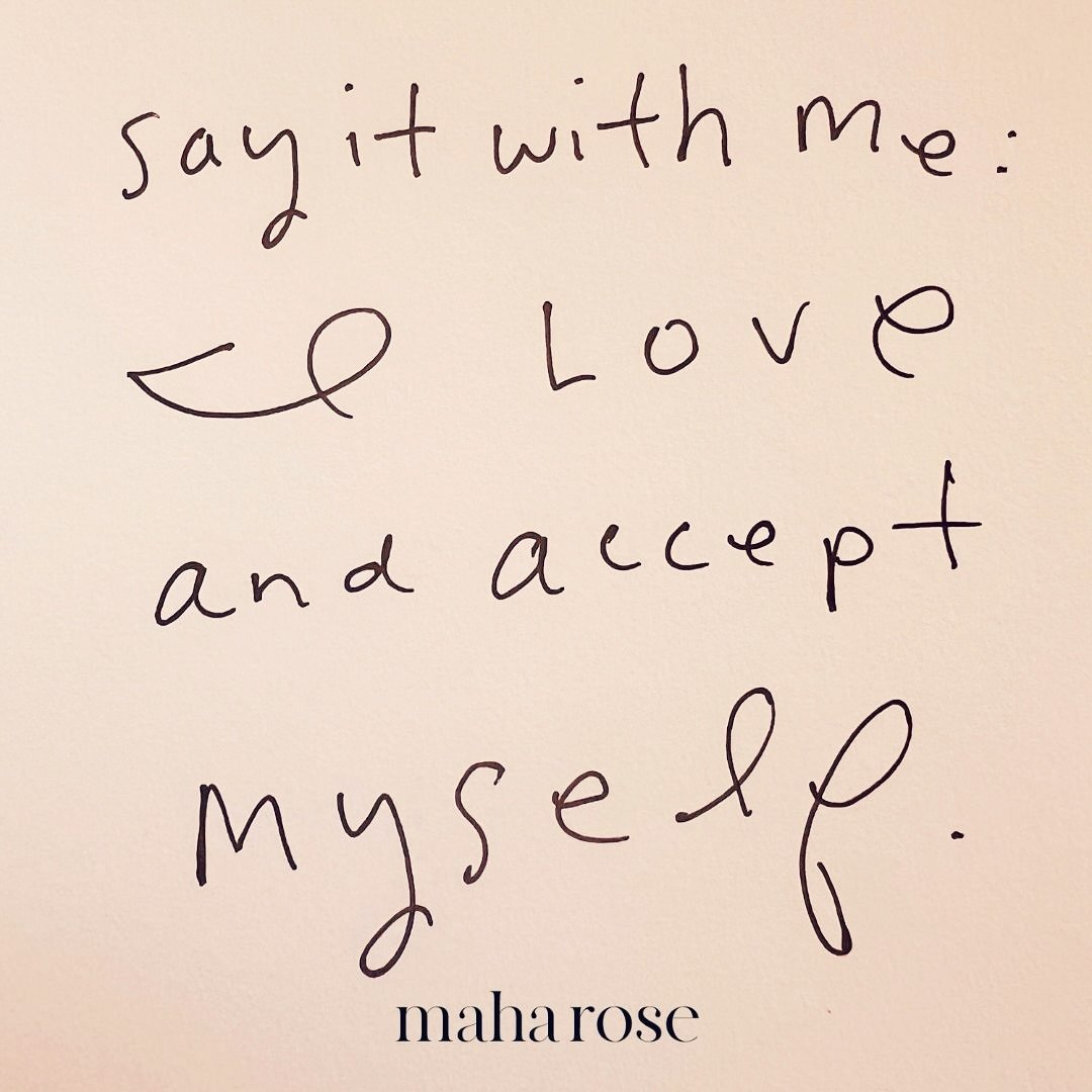 Self Love, Self Love, Self Love. 
❤️❤️❤️🌹🌹🌹🙏🏽🙏🏽🙏🏽🙏🏽
Say it out loud. 
❤️🌹🙏🏽
#iloveandacceptmyself #selflove #healing #wellness #wellnessnyc #healingnyc 
❤️🙏🏽🌹🌷
Join our mailing list for more love, inspiration and event updates. Link