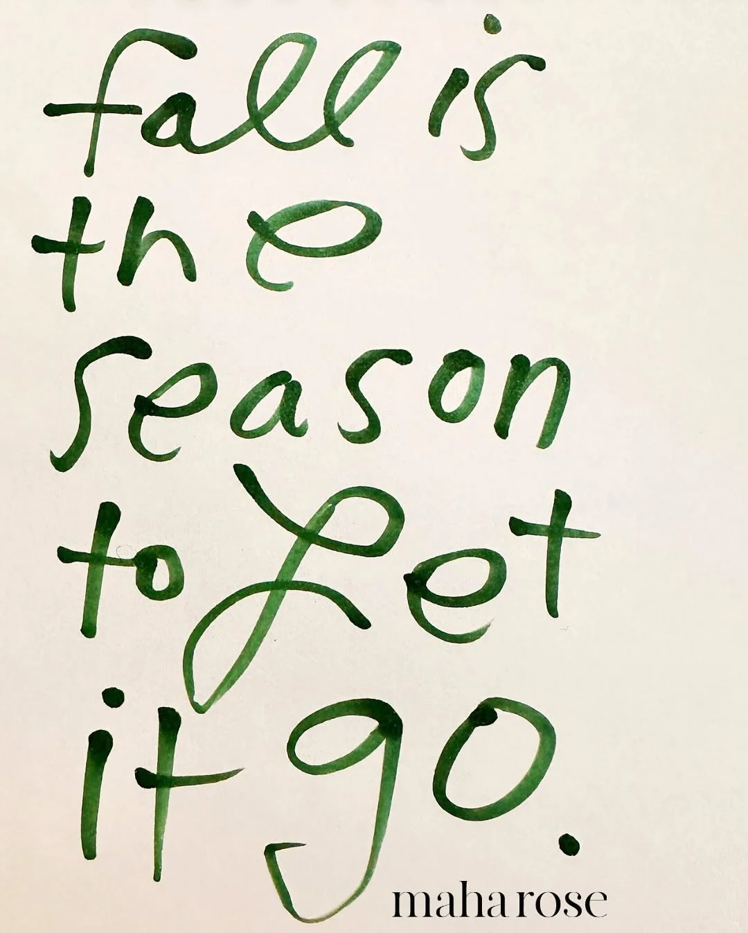 Fall is the season to let it go. 
🙏🏽
What needs to go from your life?
🙏🏽
What are you ready to let go of?
🙏🏽
maharose.com
🙏🏽
#newbeginnings #selflove #healing #healinghealinghealing