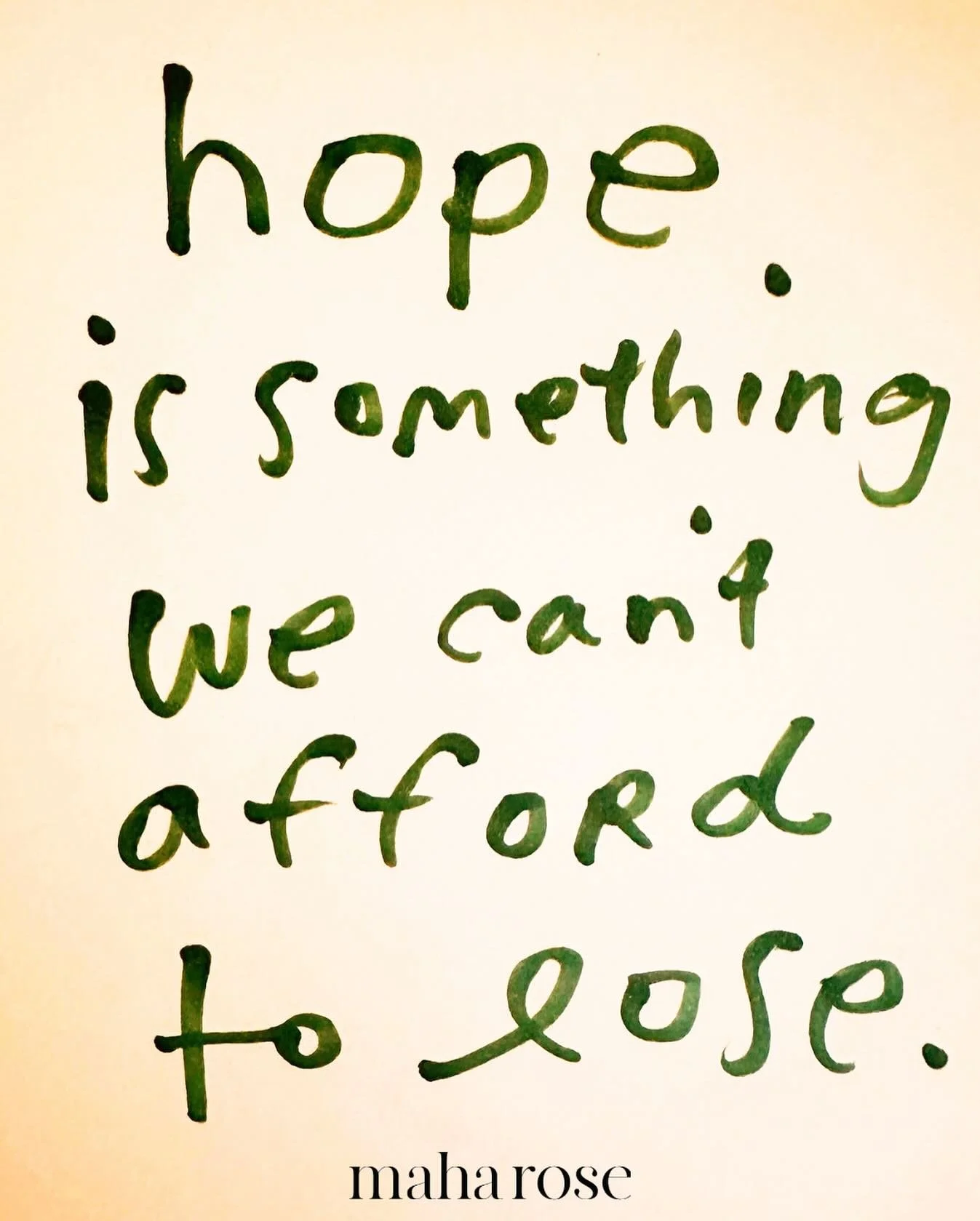 It&rsquo;s been said by many great leaders. 
🙏🏽
May we cultivate hope, optimism and action. 
🙏🏽
maharose.com
🙏🏽