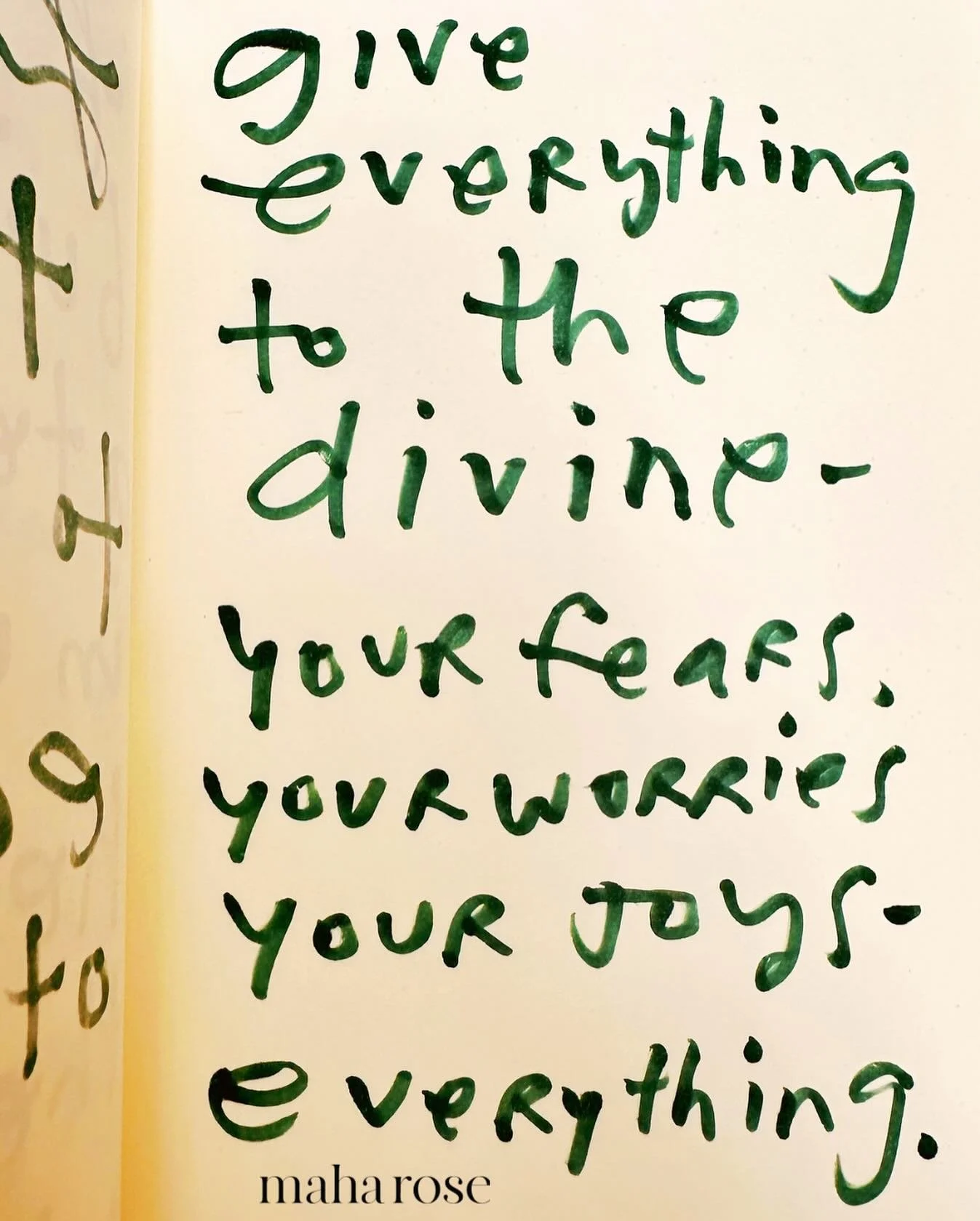 Give everything to the Divine. 
🙏🏽
She can take and transmute anything and everything. 
🙏🏽
maharose.com
🙏🏽