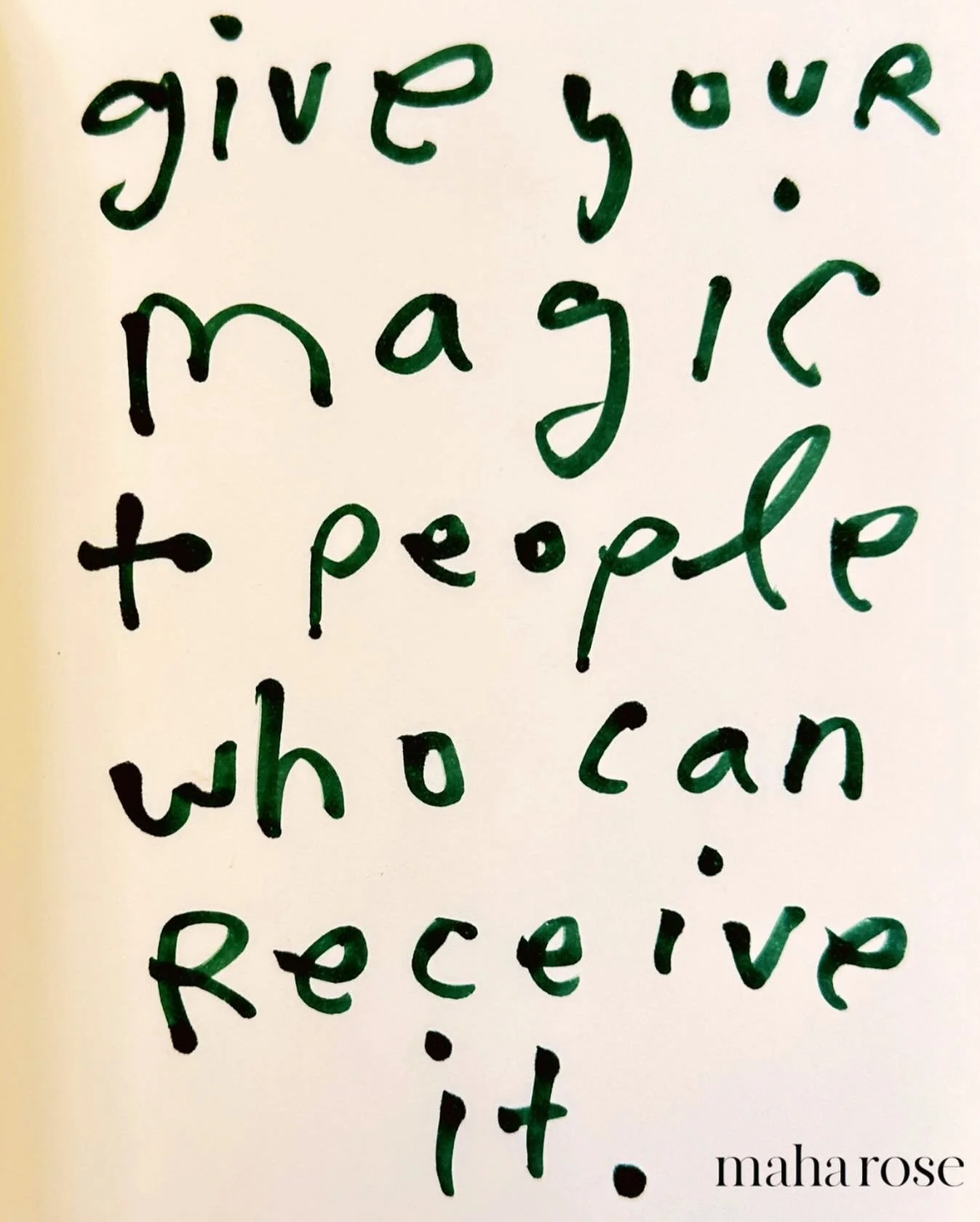 Reminder: your time, your energy, your MAGIC - all have value. 
🙏🏽🙌🔥💛
Give your magic to people who can receive it. 
🙌🔥💛
maharose.com
🔥💛
#selflove #healing #reikinyc