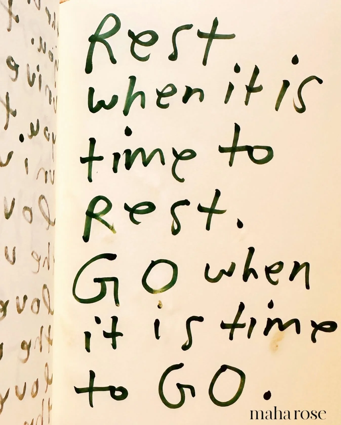 Happy Saturn day. 
🙏🏽🪐🙌🔥💙
Rest when it it time to rest. Go when it is time to go. 
🪐🙌🔥💙
Learning to go with the rhythms and cycles of natures, within and outside. 
🙌🔥💙
Cycles of nature, cycles of Life. 
🔥💙
Slow down when the energy is 