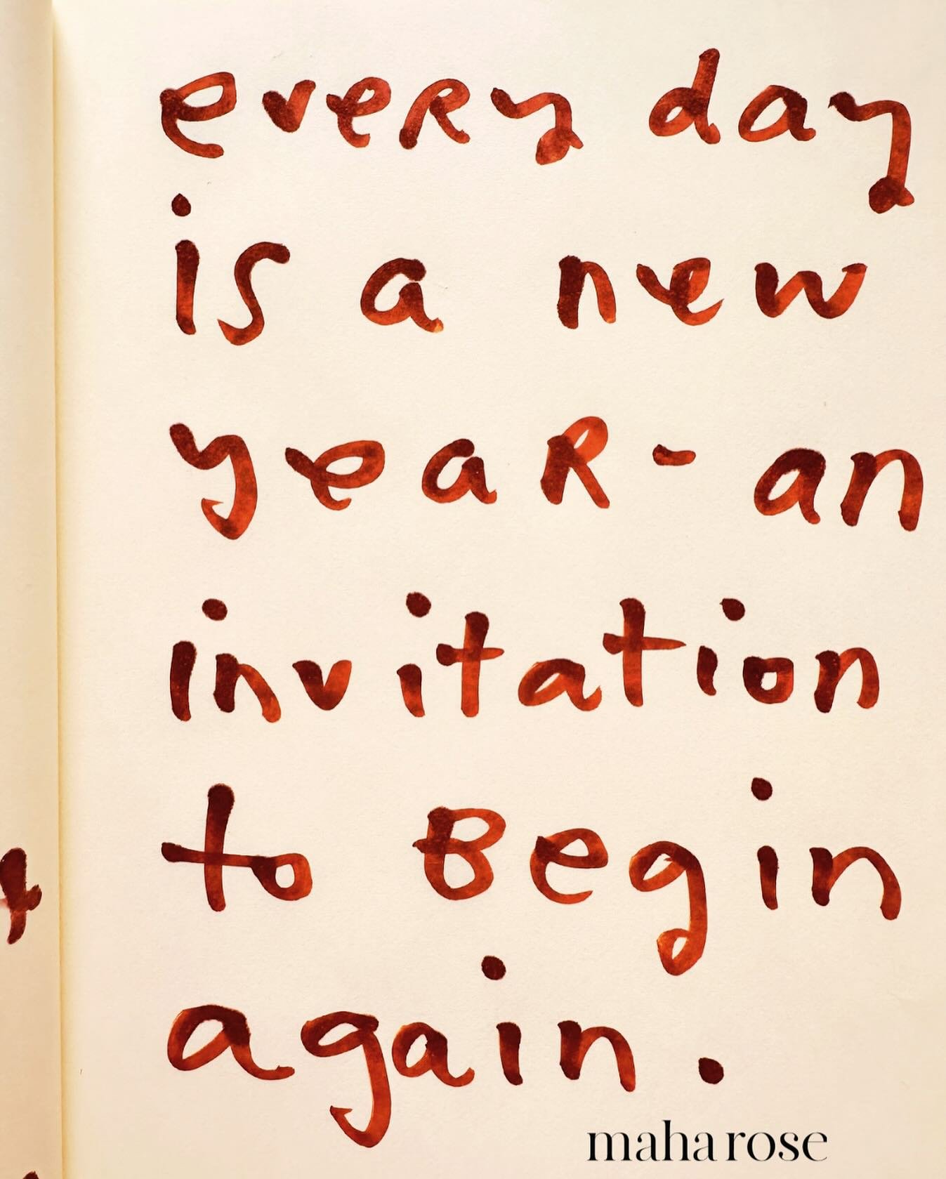 Every day is a new year!
🙏🏽🙏🏽🙏🏽🙏🏽🙏🏽🙏🏽🙏🏽
Every moment is a new year!
🙌🙌🙌🙌🙌🙌
An opportunity to begin again. 
🙏🏽🙏🏽🙏🏽🙏🏽🙏🏽
So many new years, so many opportunities to begin again. 
🙌🙌🙌🙌
with @jaguarwomban 
🙏🏽🙏🏽🙏🏽
ma
