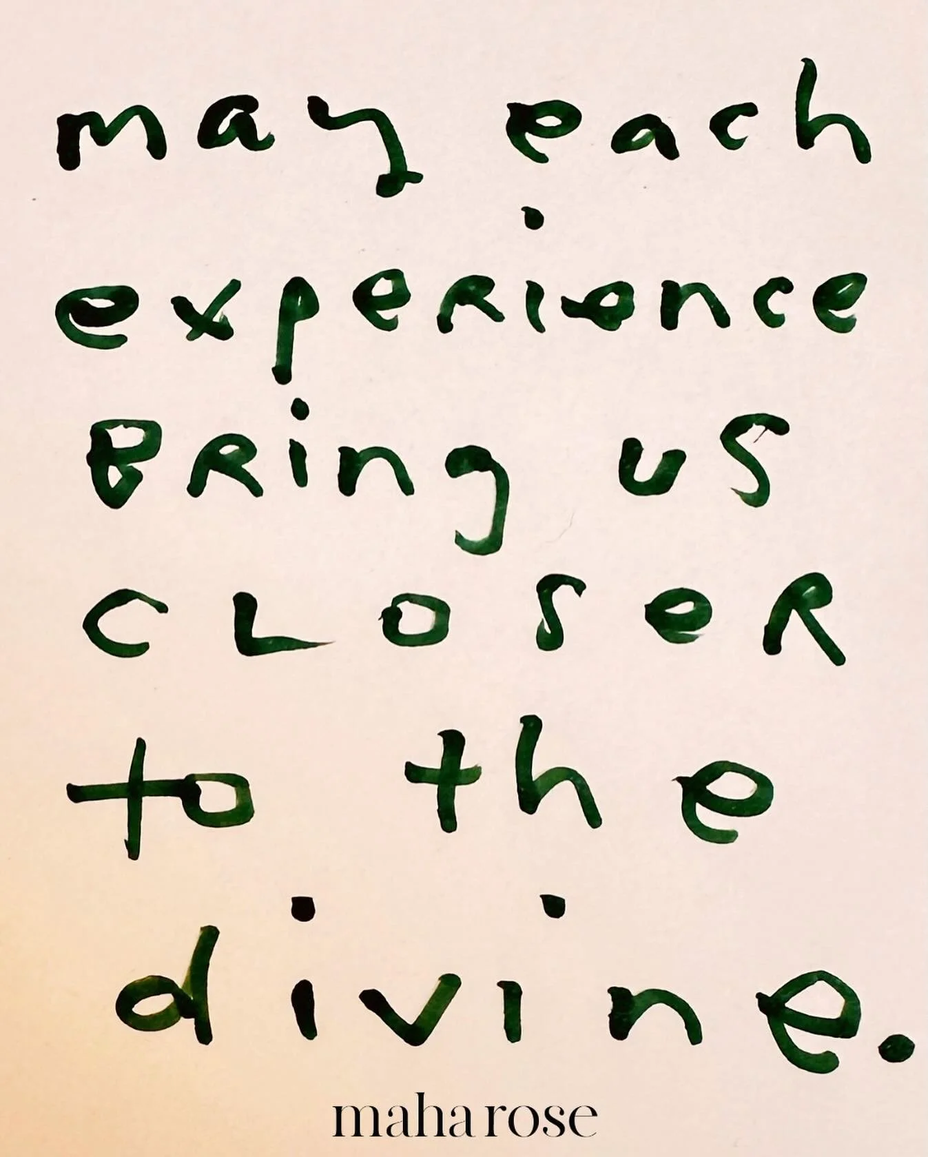 May each and every experience bring us closer to the divine. 
🙏🏽🙏🏽🙏🏽
May each experience bring us closer to our selves. 
🙏🏽🙏🏽
maharose.com
🙏🏽