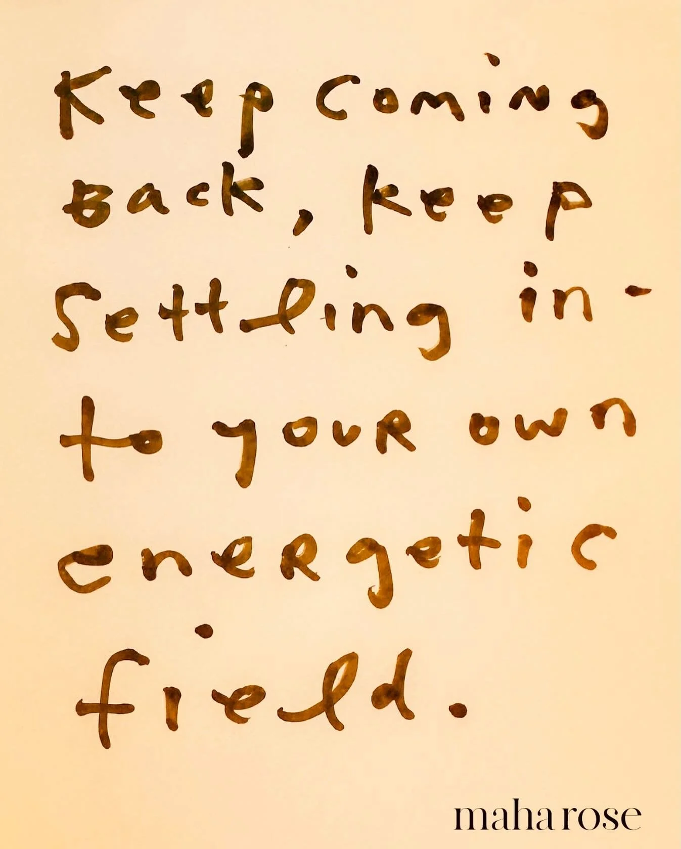 Happy Moon day. 
🙏🏽🌕🙏🏽🌕🙏🏽
May we keep coming back to our own energetic fields. 
🌕🙏🏽🌕🙏🏽
Get familiar with your energetic body. What does it feel like? What brings you home to it?
🙏🏽🌕🙏🏽
May we settle in to our own selves. 
🌕🙏🏽
mah