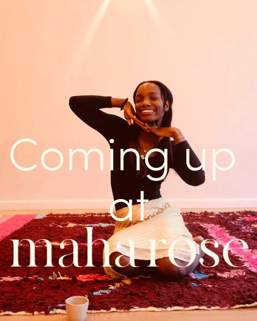 This week at Maha Rose is all about inner navigation, tuning inward to find clarity, balance, and connection.
🧡✨🌿🧡✨🌿
Healing Through Imagination
with @kiratrandhawaaa 
Tuesday, March 31st 
6:30&ndash;8:30pm
A gentle workshop of guided visualizati
