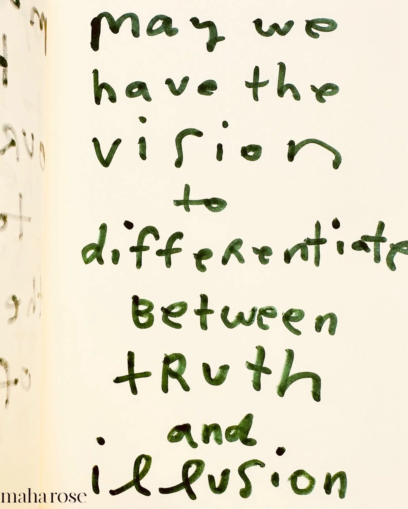 May we have the vision to differentiate between truth and illusion. 
🙏🏽🙏🏽🙏🏽🙏🏽🙏🏽
These are times of much illusion. 
🔥🔥🔥🔥
May we see through it all and find our way back to truth. 
🙏🏽🙏🏽🙏🏽
maharose.com
🔥🔥
#selflove #healing 
🙏🏽