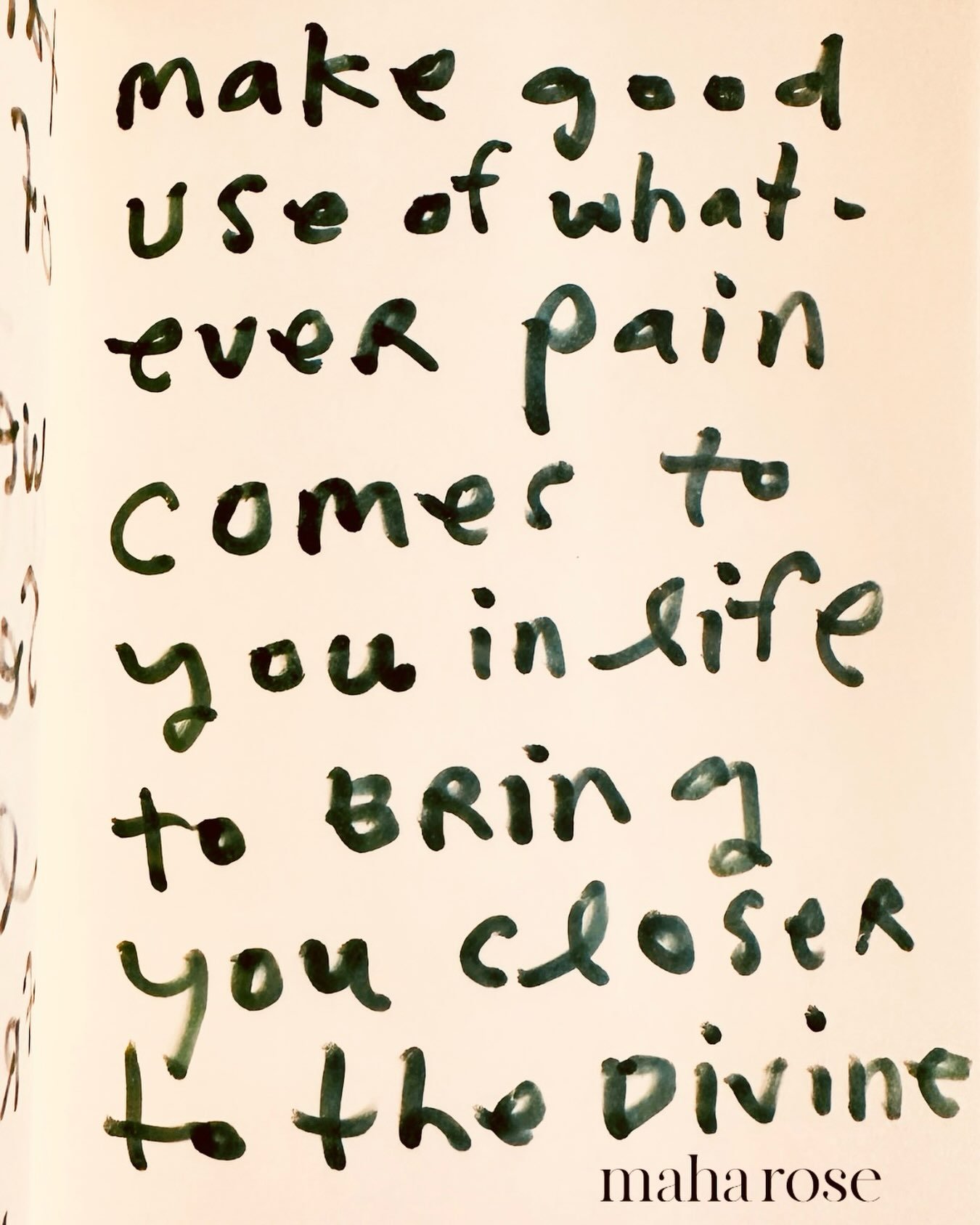 Use the pain that comes to you. 

God, Goddess likes to bring us to our knees so we depend on Her alone. 

How does she do this? By bringing us painful experiences that force us to ask for help. That force us to surrender. 

The pain then we can see 