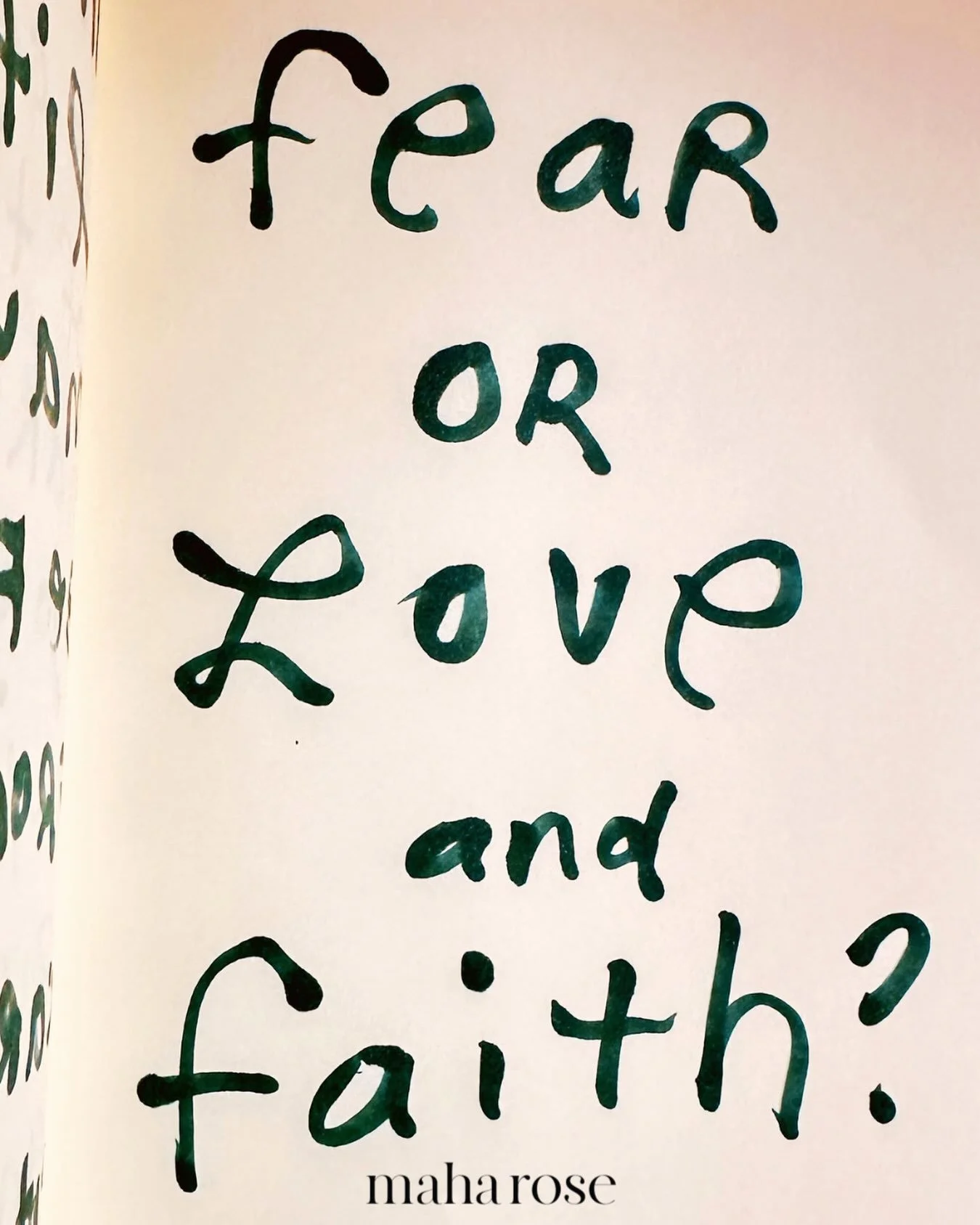 Build those faith muscles beauties. 
🙏🏽🙏🏽🙏🏽
More love means more faith. 
🙏🏽🙏🏽
Love over fear. 
🙏🏽
Faith over fear. 
🙏🏽
maharose.com