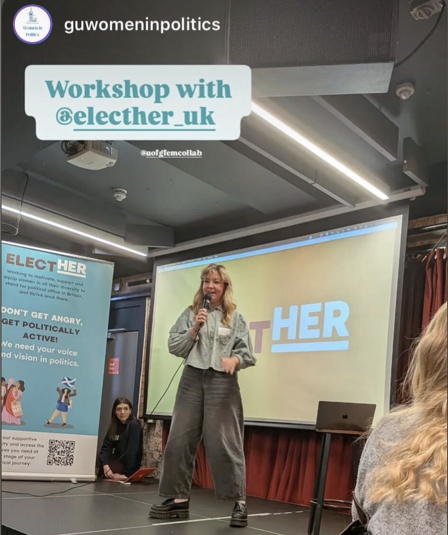 “Young women are needed at the tables of power to create a system for them, not against them”
