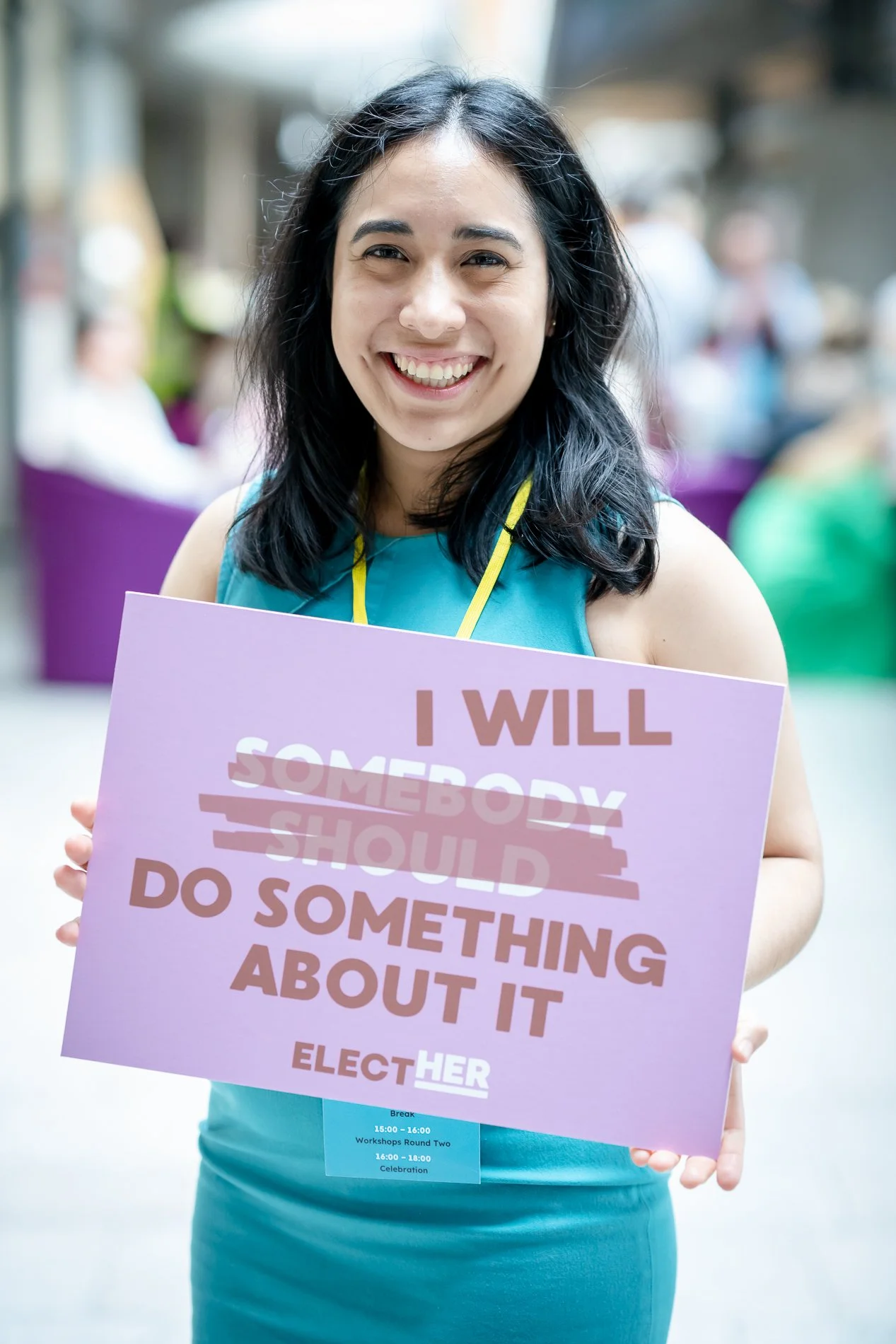 I didn't grow up seeing people like me in politics, so I joined in ...