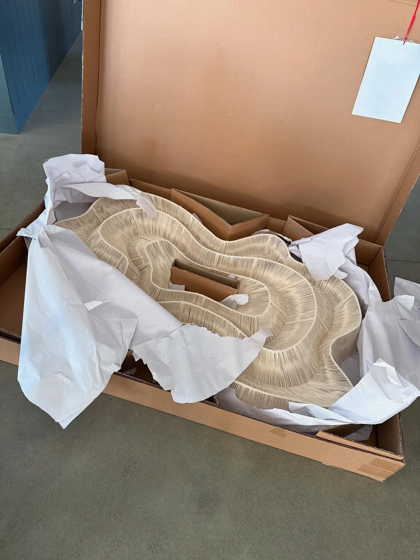 It finally arrived! One statement piece, and suddenly&mdash;welcome feels like WOW.

This sculptural beauty instantly softened the entry space of @1948bistro, making it feel more intentional, organic, and inviting. Proof that thoughtful design speaks