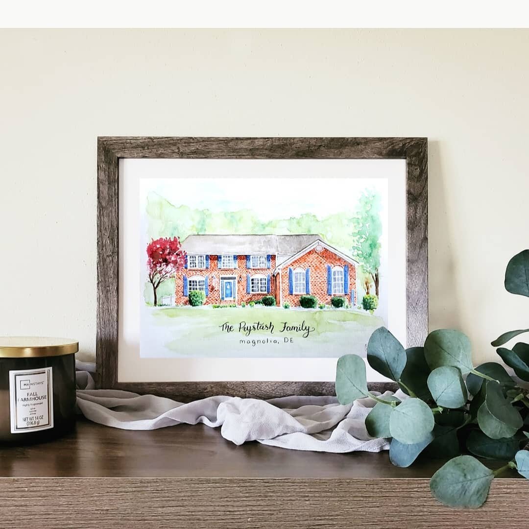 I've been working all week on Mother's Day paintings for my collectors and just sealed and shipped off this beautiful home portrait 💕

Swipe for details.

#houseportrait #hometown #homedecor #homesweethome #realtorgifts #watercolorhouse #watercolora