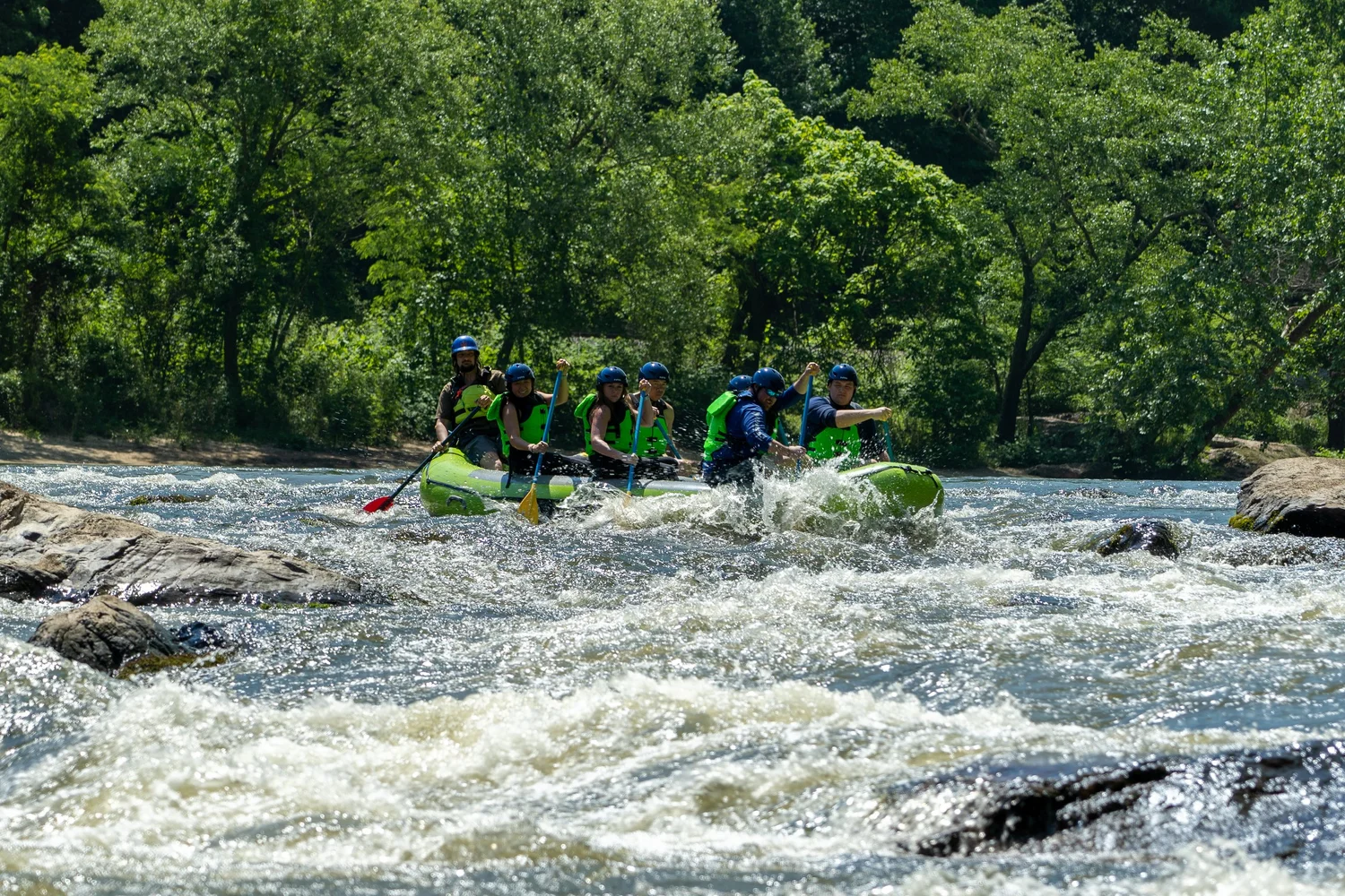 Whitewater Rafting near Asheville Blue Ridge Paddling